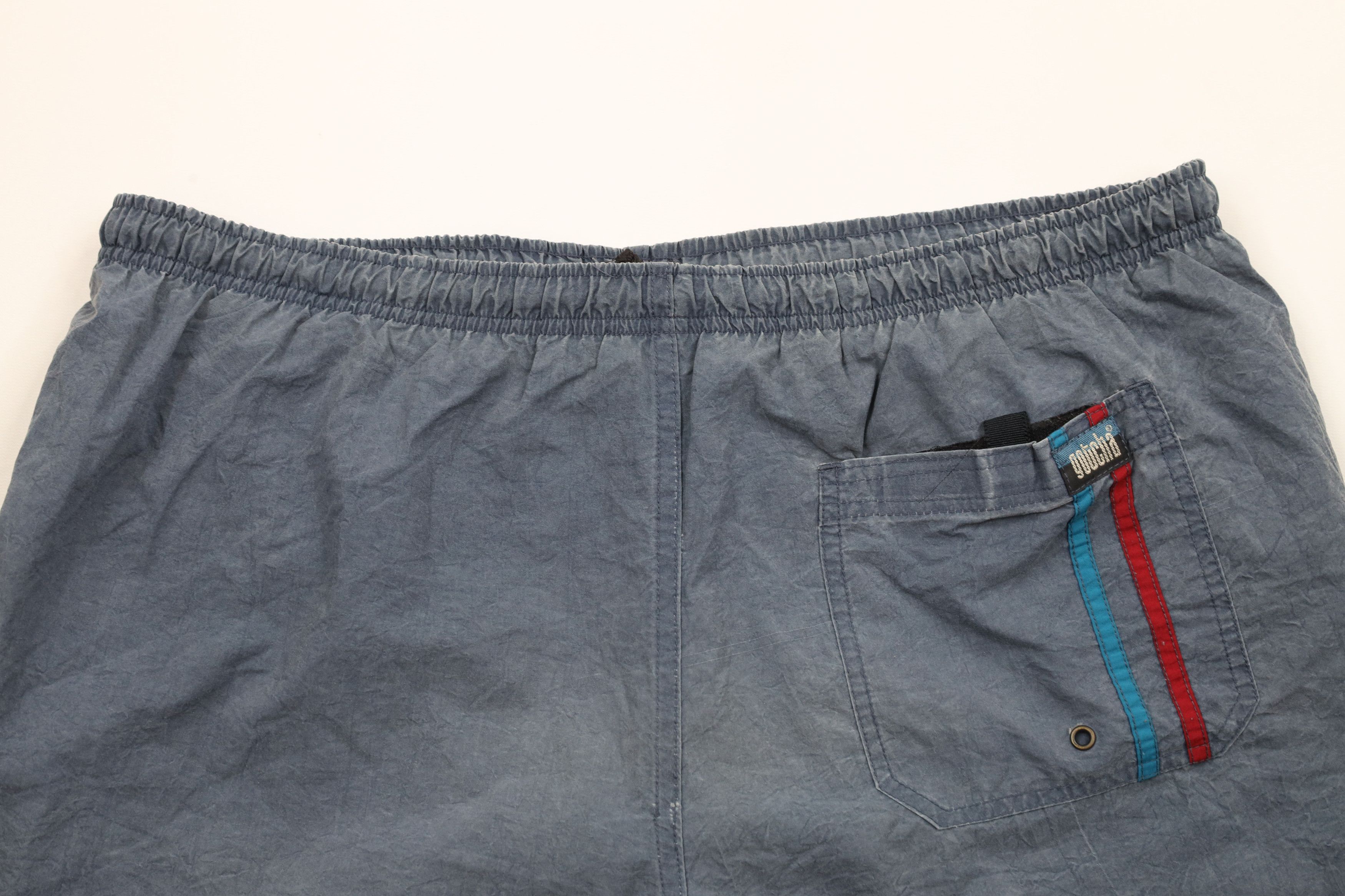 Gotcha × Vintage Vintage 90s Gotcha Surfing Lined Shorts Swim Trunks Blue Size US 34 / EU 50 - 11 Thumbnail