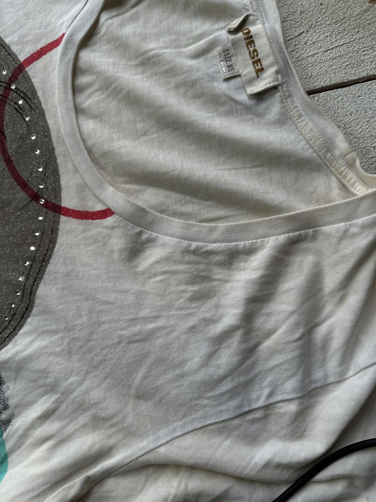 Diesel IFSIXWASNINE🚨Y2K Diesel Tank Top 2000s Style AVANT GARDE Size XS / US 0-2 / IT 36-38 - 7 Thumbnail