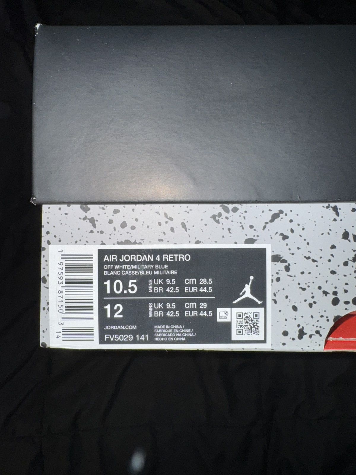 Jordan Brand × Nike Air Jordan retro 4 military blue Size US 10.5 / EU 43-44 - 17 Thumbnail