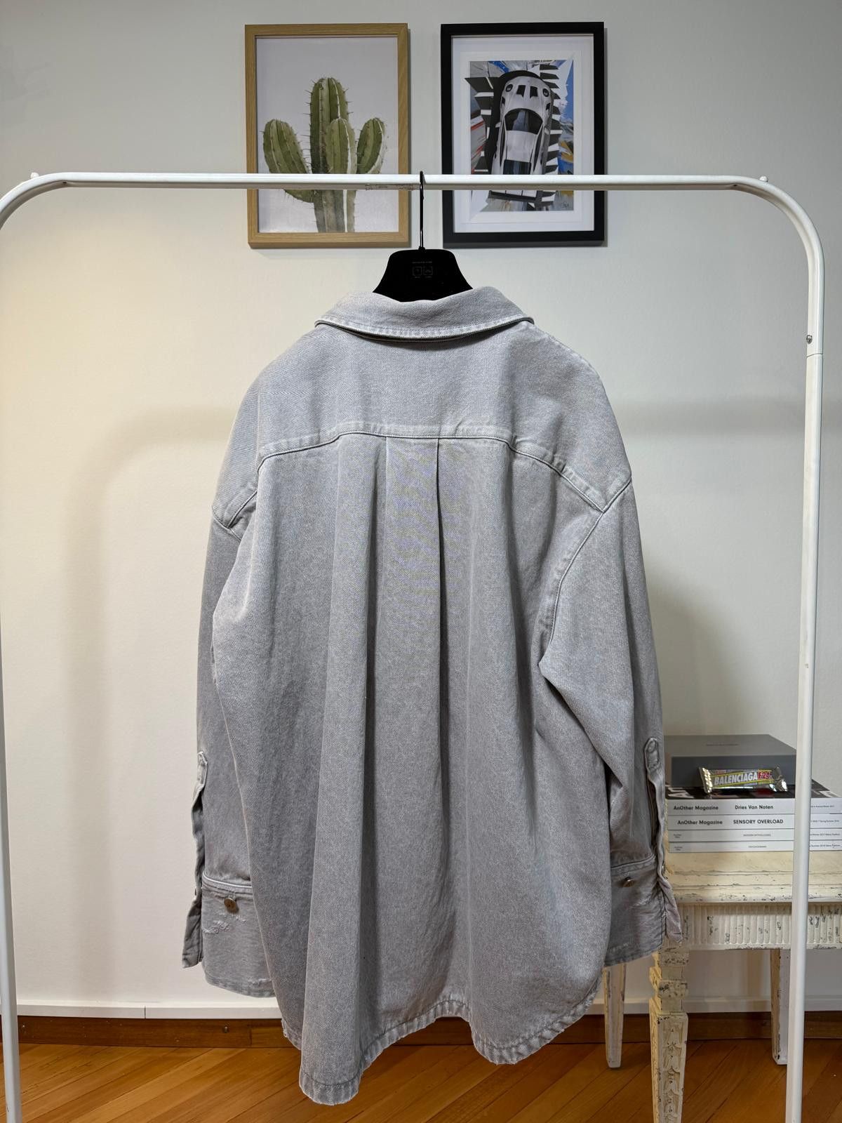 The Attico The Attico cut-out detail asymmetric collar shirt Size S / US 4 / IT 40 - 3 Thumbnail