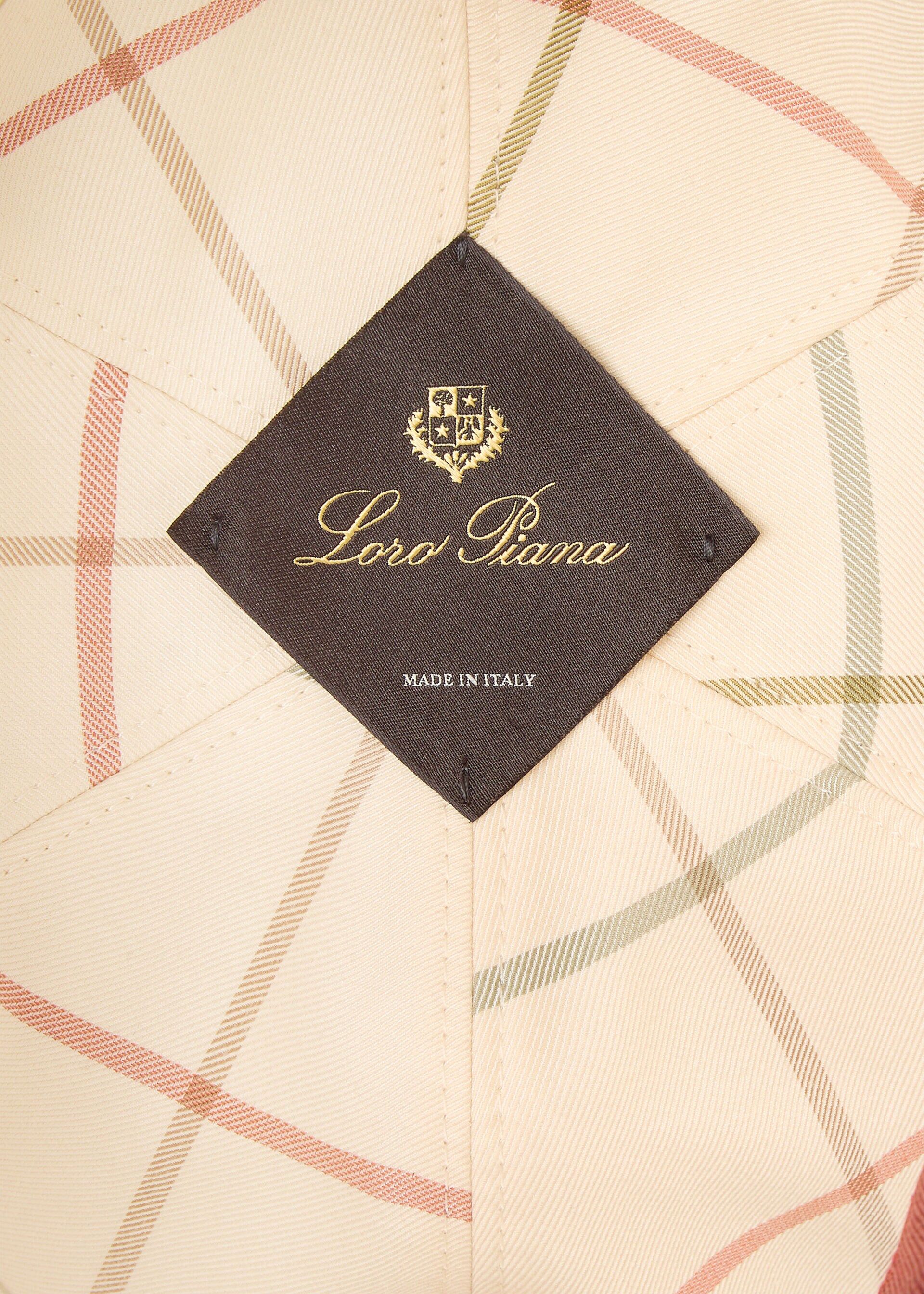 Loro Piana os11x0426 FAM8803 Size: OS / Baseball Cap / Hat in Melanga Size ONE SIZE - 3 Thumbnail