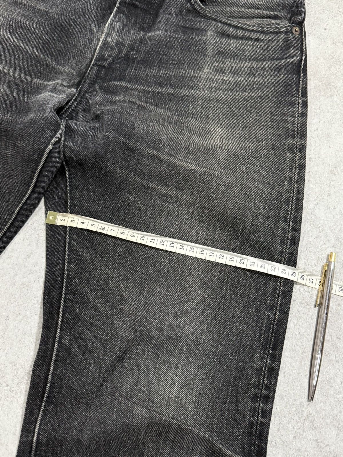 Orslow Orslow grey Selvedge denim Made in Japan S: 1 / 30US faded Size US 30 / EU 46 - 10 Thumbnail