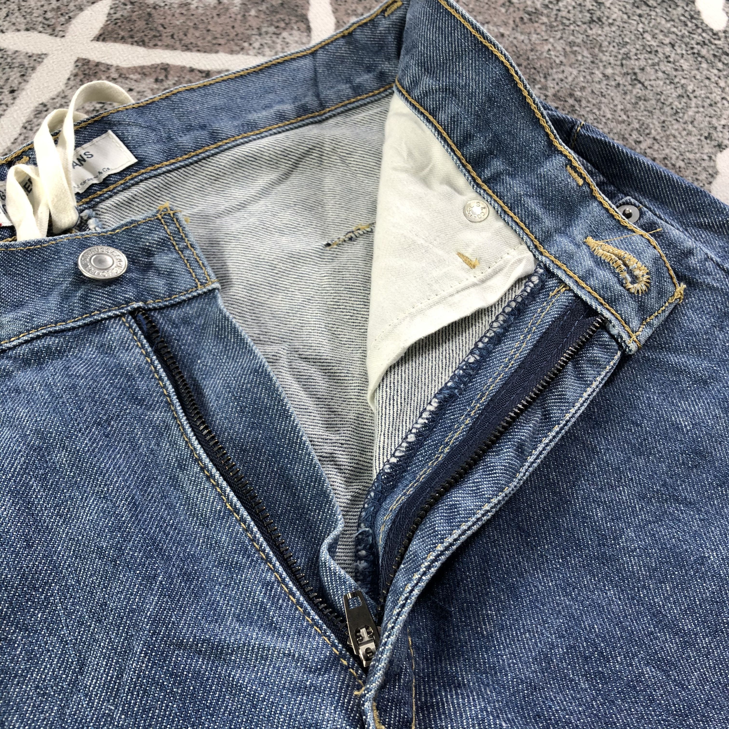 Levi's Vintage Levis Engineered Jeans Blue Wash Denim KJ2075 Size US 30 / EU 46 - 6 Thumbnail