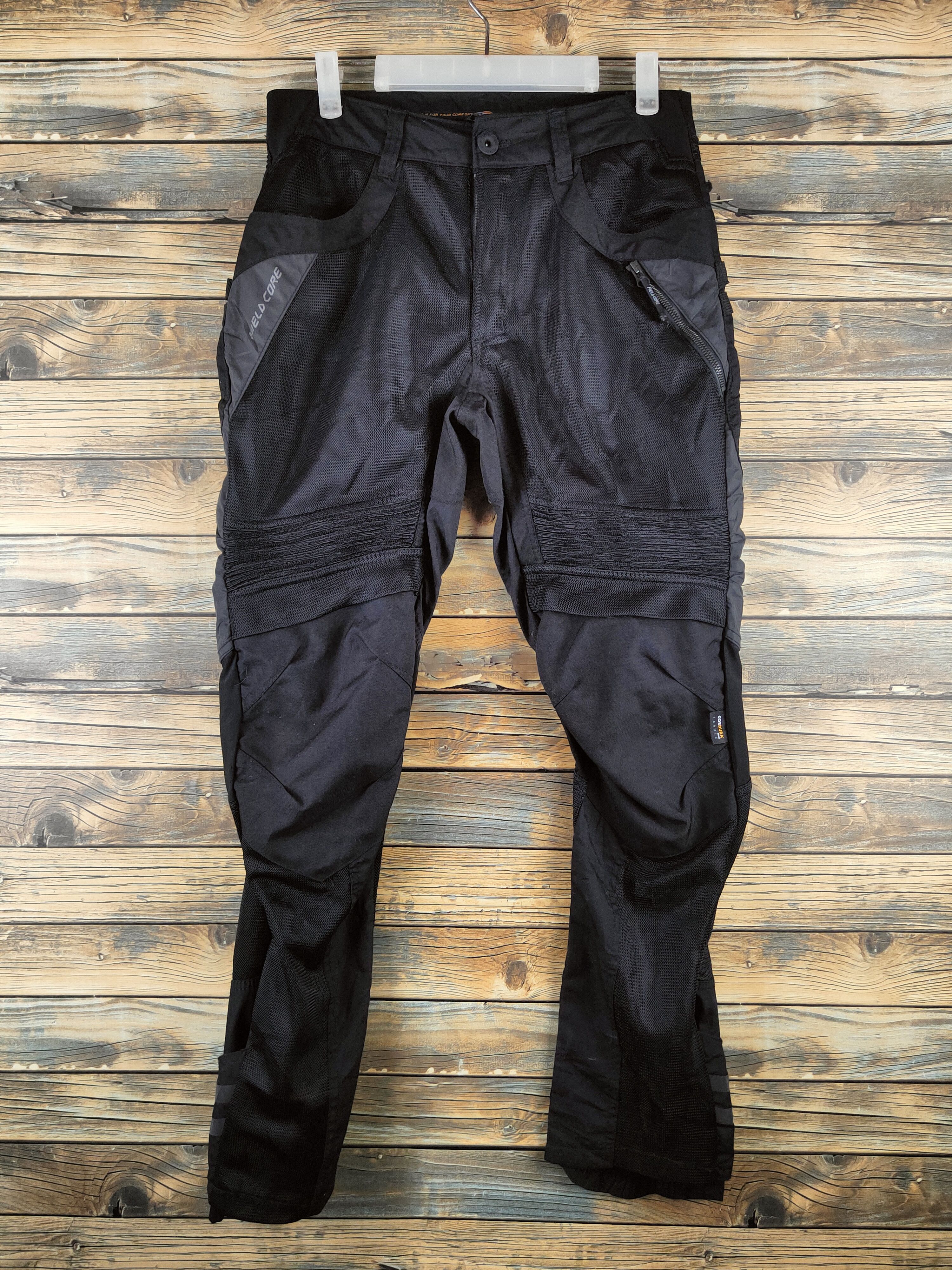Japanese Brand DL Cordura FieldCore bikers Black cargo Sweatpants #S2893 Size US 30 / EU 46 - 1 Thumbnail