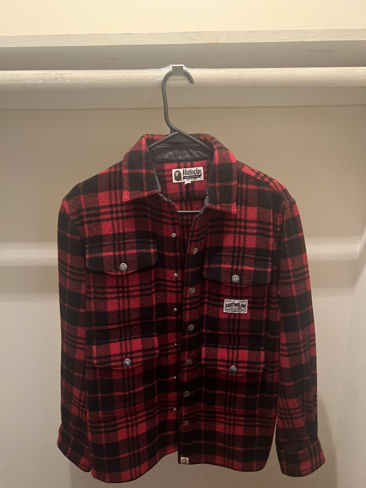 Bape Vintage Bape Lumberjack Flannel Size US M / EU 48-50 / 2 - 1 Thumbnail
