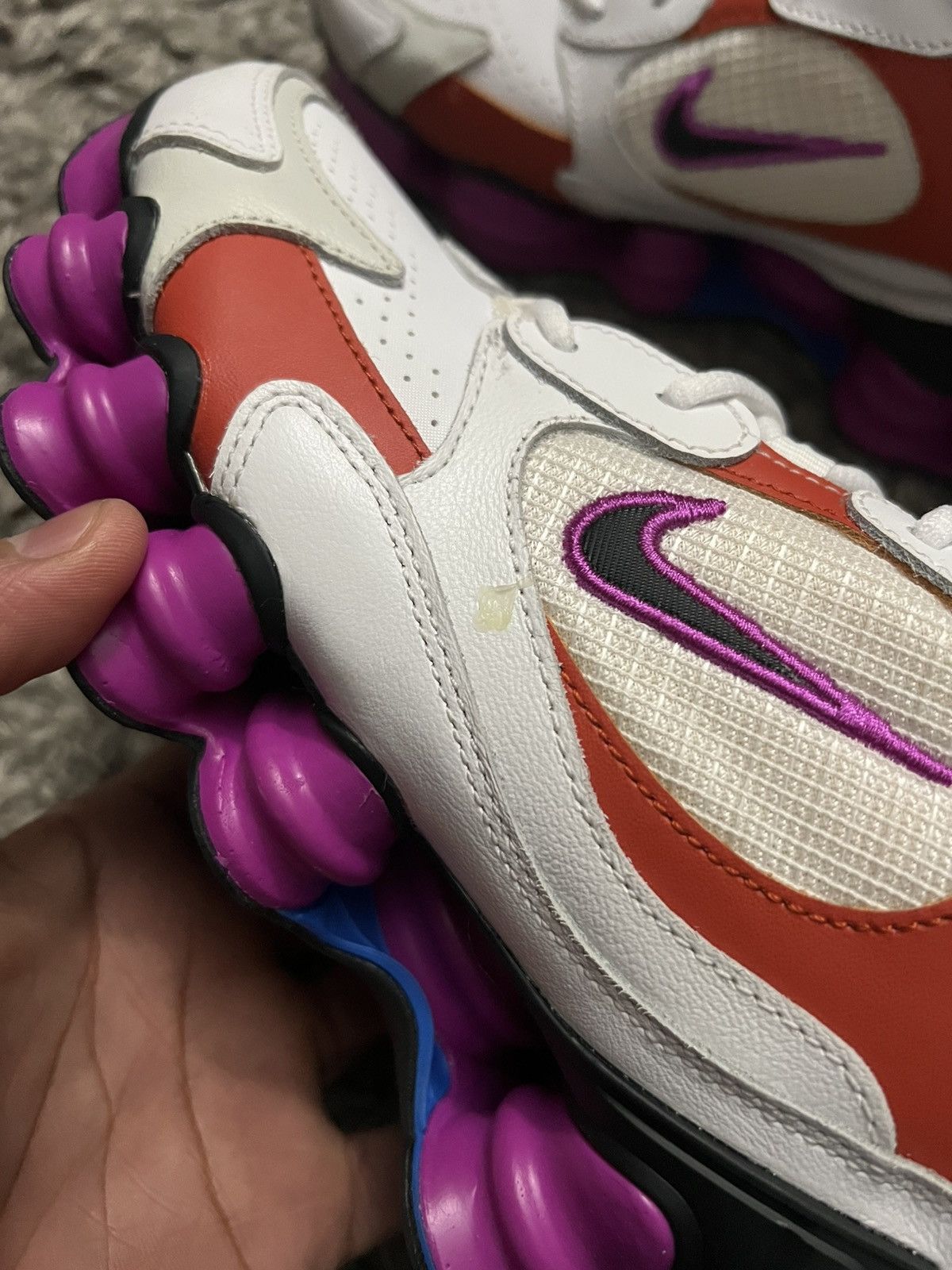 Nike Women Nike Shox TL Nova - white/black-hyper violet Size US 5.5 / EU 38 - 9 Thumbnail