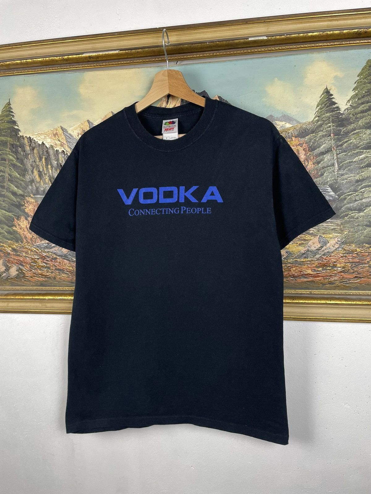 Other Black Funny Humor Tee Vintage Y2k Size US M / EU 48-50 / 2 - 2 Thumbnail