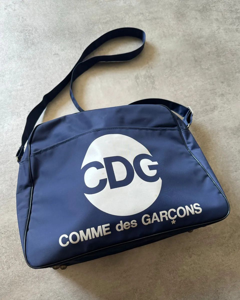 Comme des Garcons × Vintage AW2018 Comme des Garçons Blue Logo Bag Size ONE SIZE - 4 Thumbnail