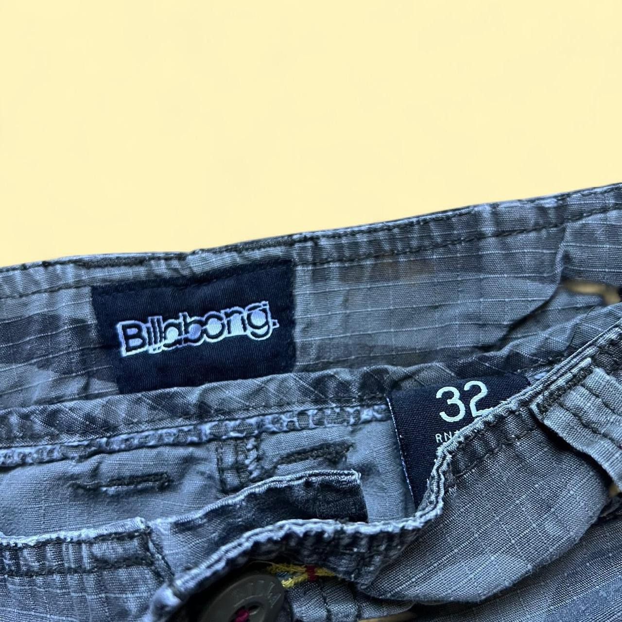 Billabong grayish camo distressed billabong cargo shorts, size 32 Size US 32 / EU 48 - 5 Thumbnail