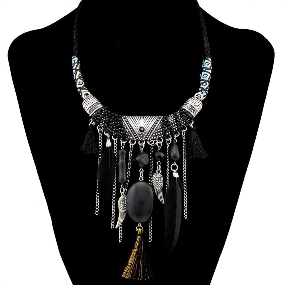 Jewelry Unique Bohemian Necklace Size ONE SIZE - 4 Thumbnail