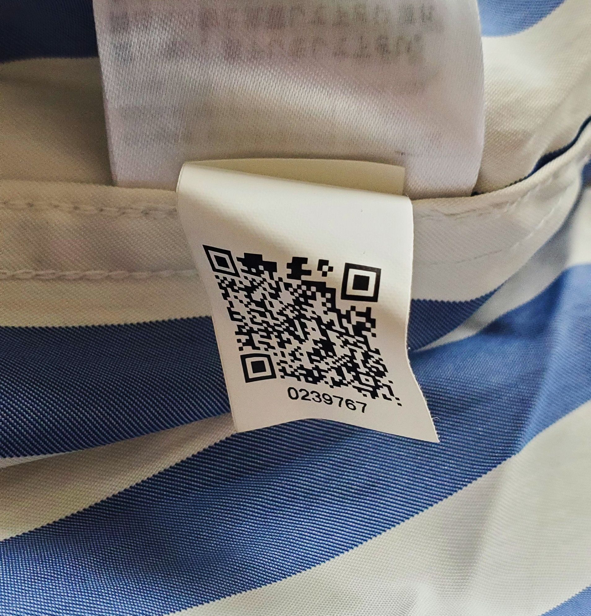 Tommy Hilfiger Tommy Hilfiger Striped Half Zip Shirt Drawstring Hem Size US M / EU 48-50 / 2 - 10 Thumbnail