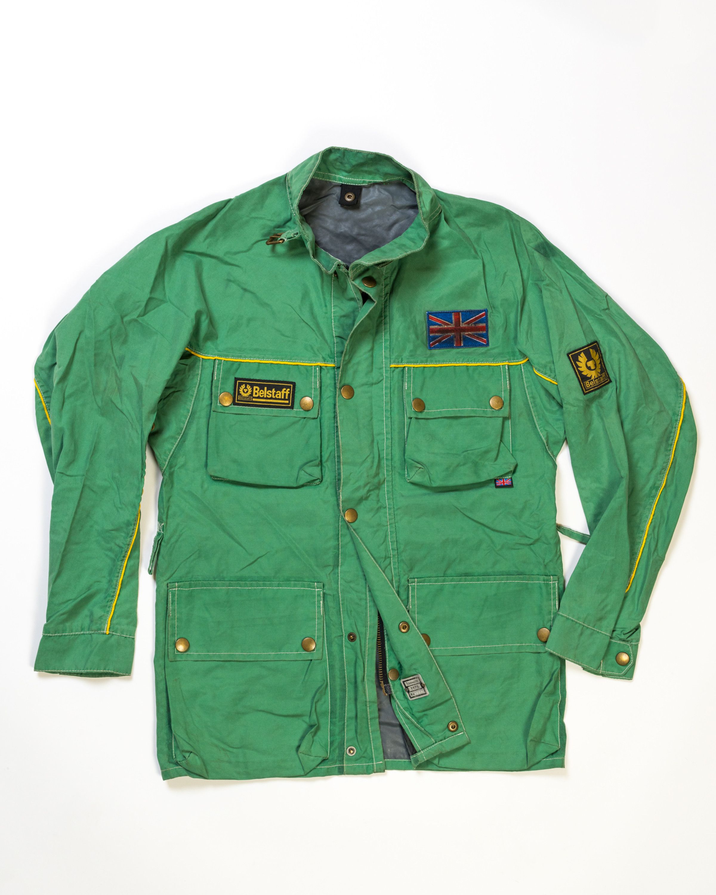 image of Belstaff 2004 Tourmaster 80Th Anniversary Uranium Jubilee in Sammy Miller Green, Men's (Size Small)