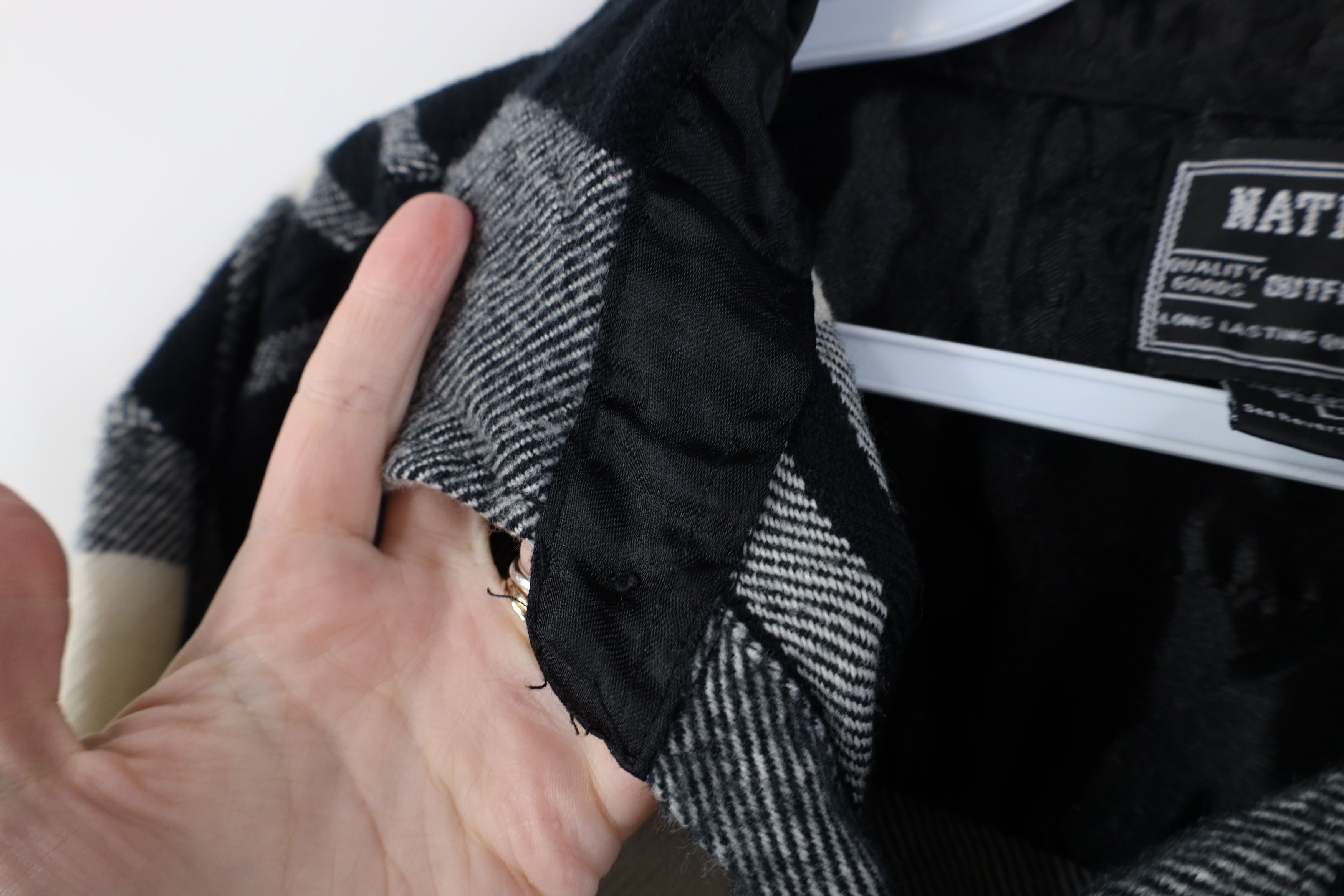 Vintage Vintage 90s Streetwear Flannel Button Shirt Plaid Size US L / EU 52-54 / 3 - 9 Thumbnail