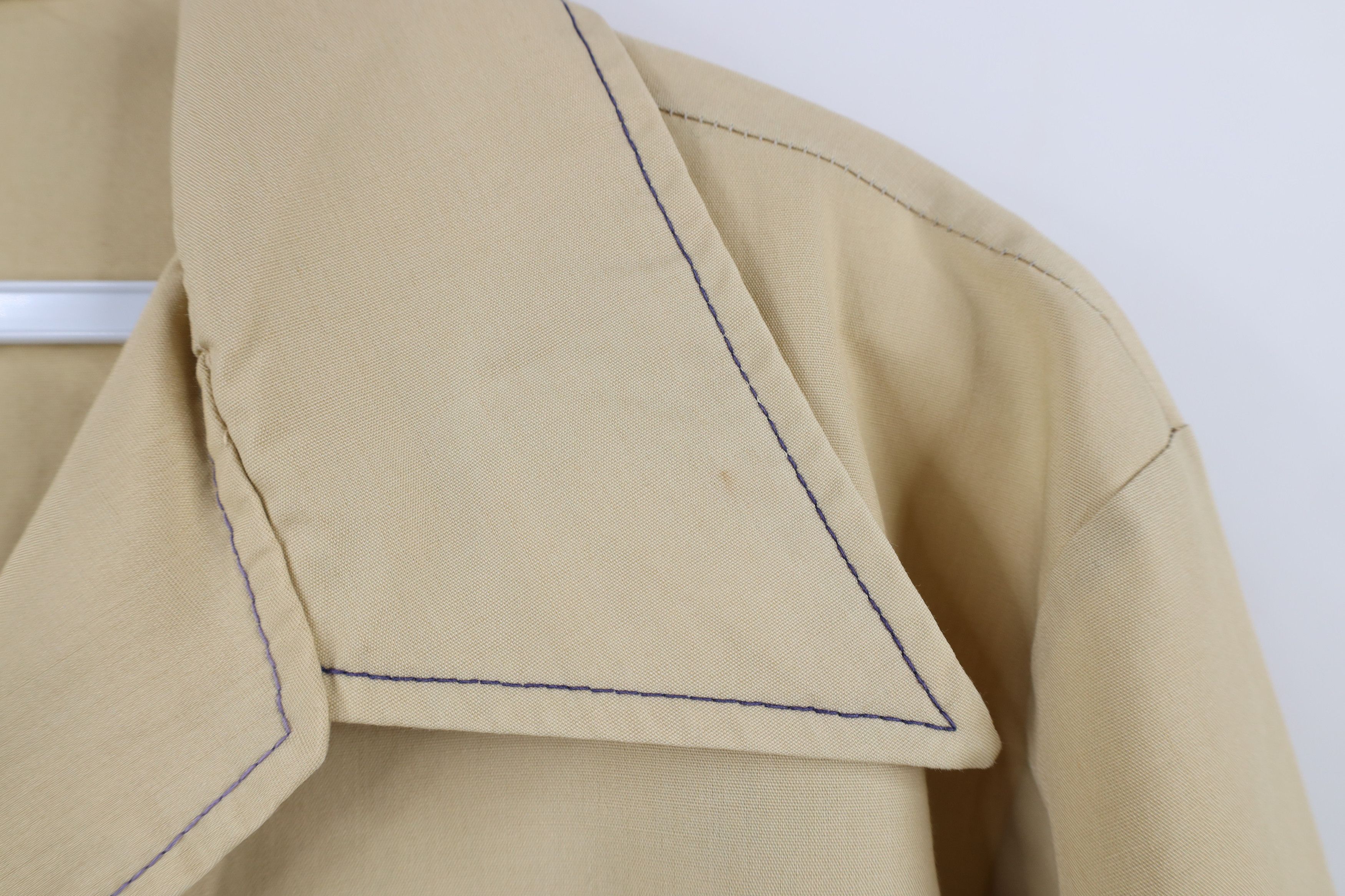 Vintage Vintage 60s 70s Streetwear Short Sleeve Collared Shirt Size US L / EU 52-54 / 3 - 4 Thumbnail