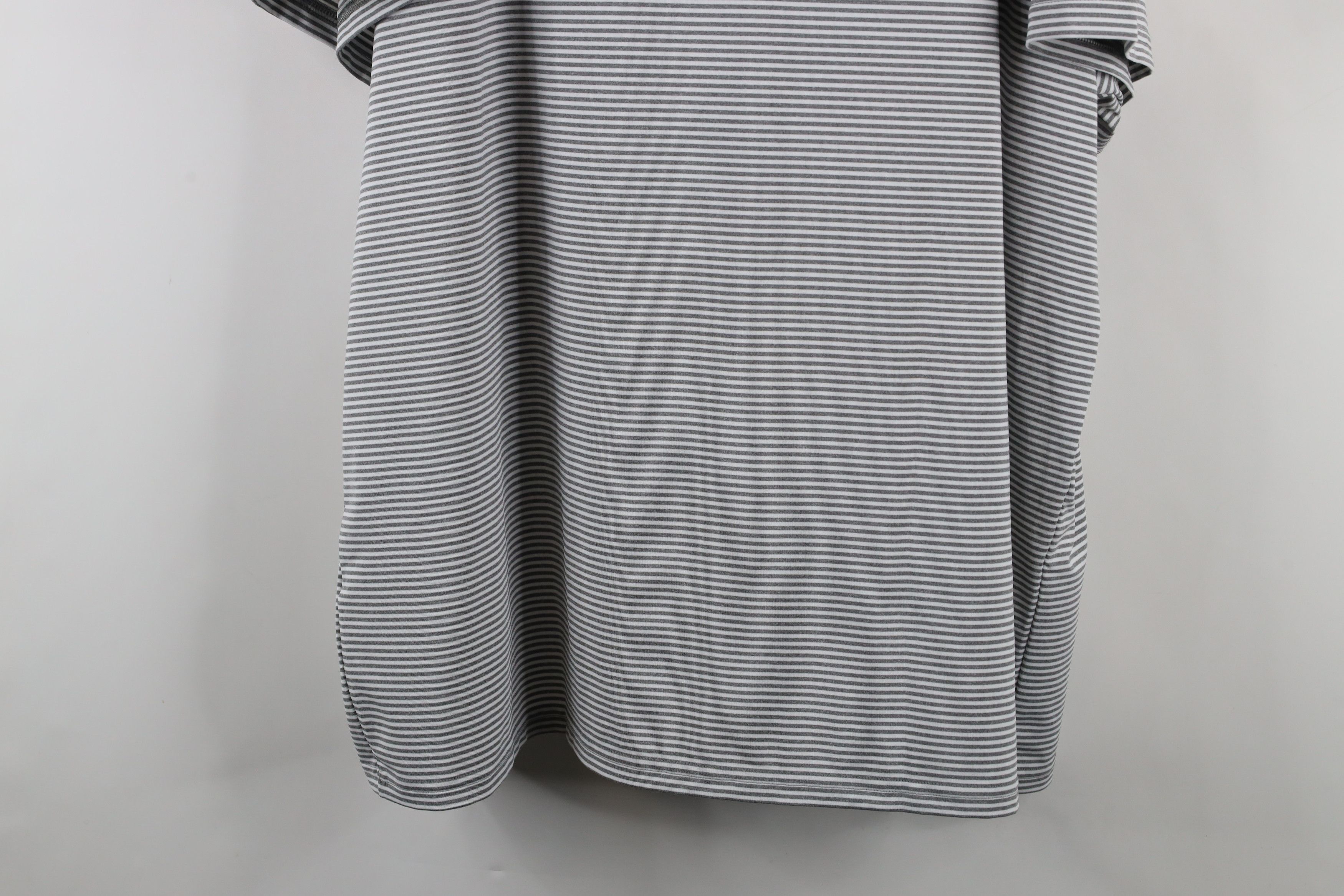 Bonobos × Vintage Bonobos Fit Stretch Striped Collared Golf Polo Shirt Gray Size US XXL / EU 58 / 5 - 9 Thumbnail