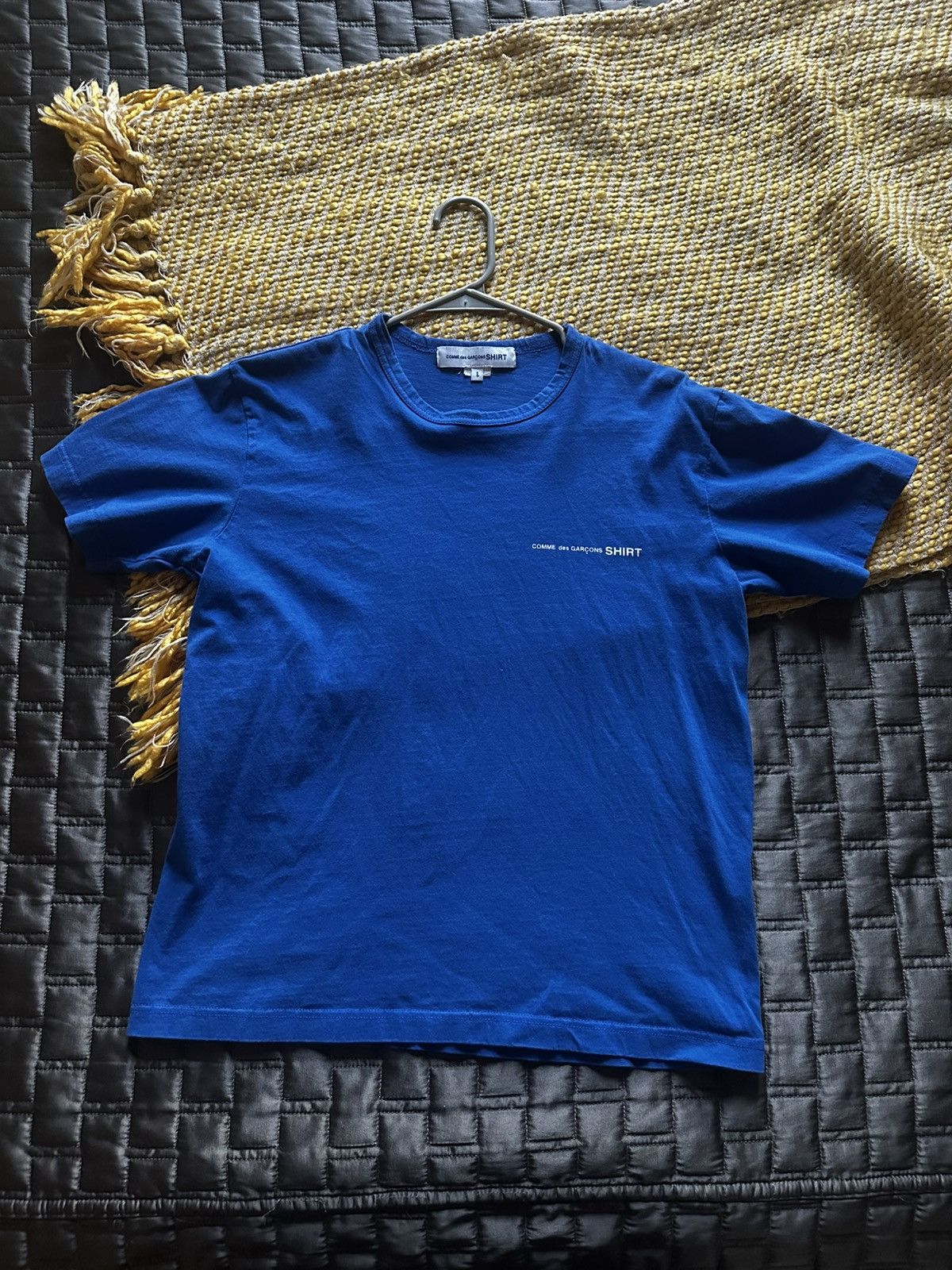 Comme des Garcons SHIRT Comme des Garcons Blue T-SHIRT Size US M / EU 48-50 / 2 - 1 Thumbnail