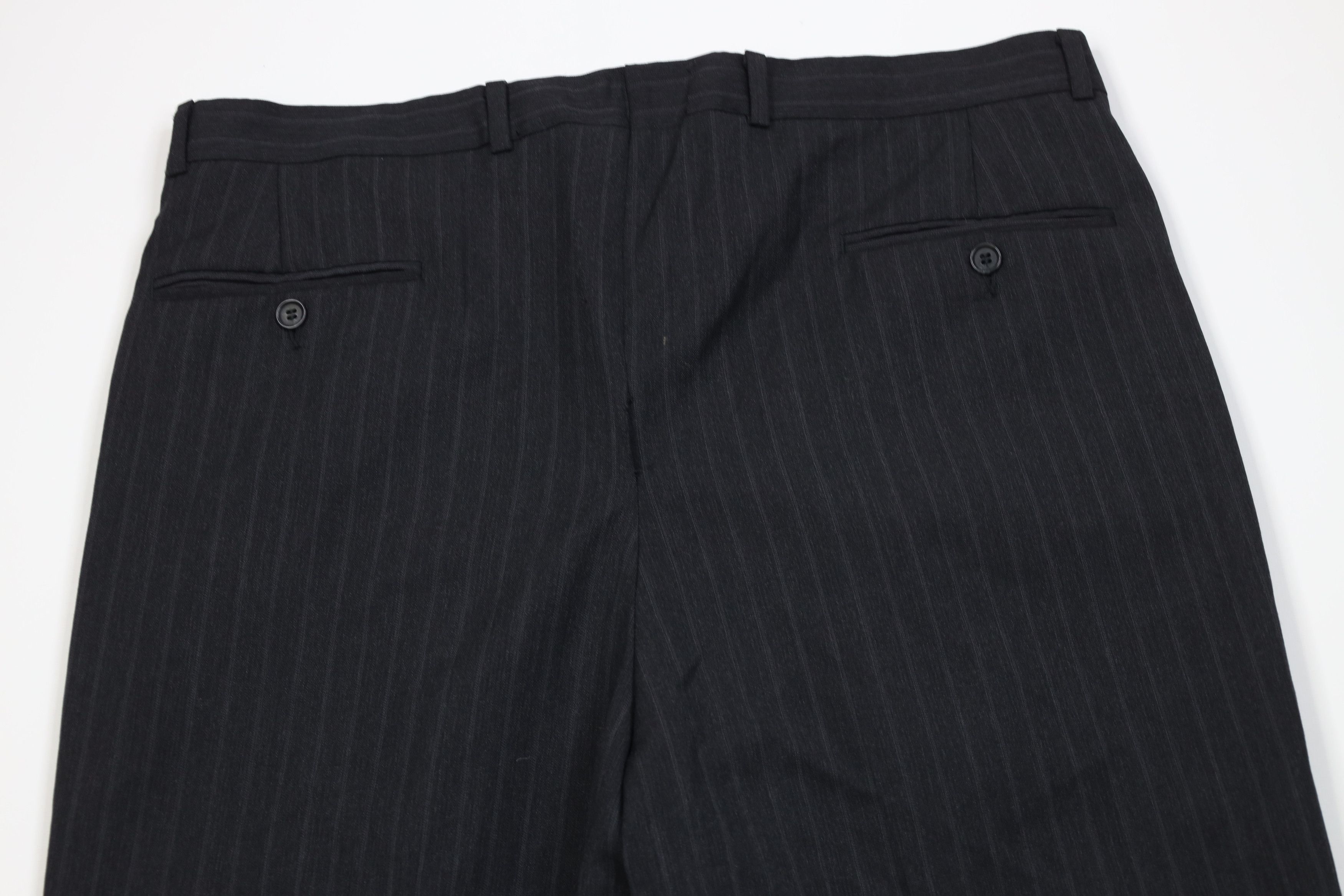 Vintage Vintage 90s Streetwear Wool Knit Wide Leg Chino Pants Size US 38 / EU 54 - 11 Thumbnail