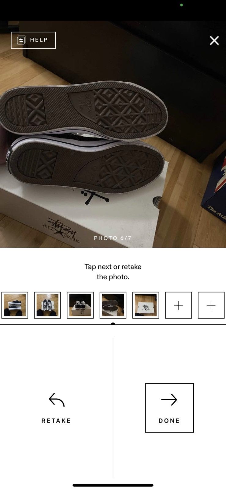 Converse × Stussy Stussy X Converse 1 Star Size US 8.5 / EU 41-42 - 6 Thumbnail