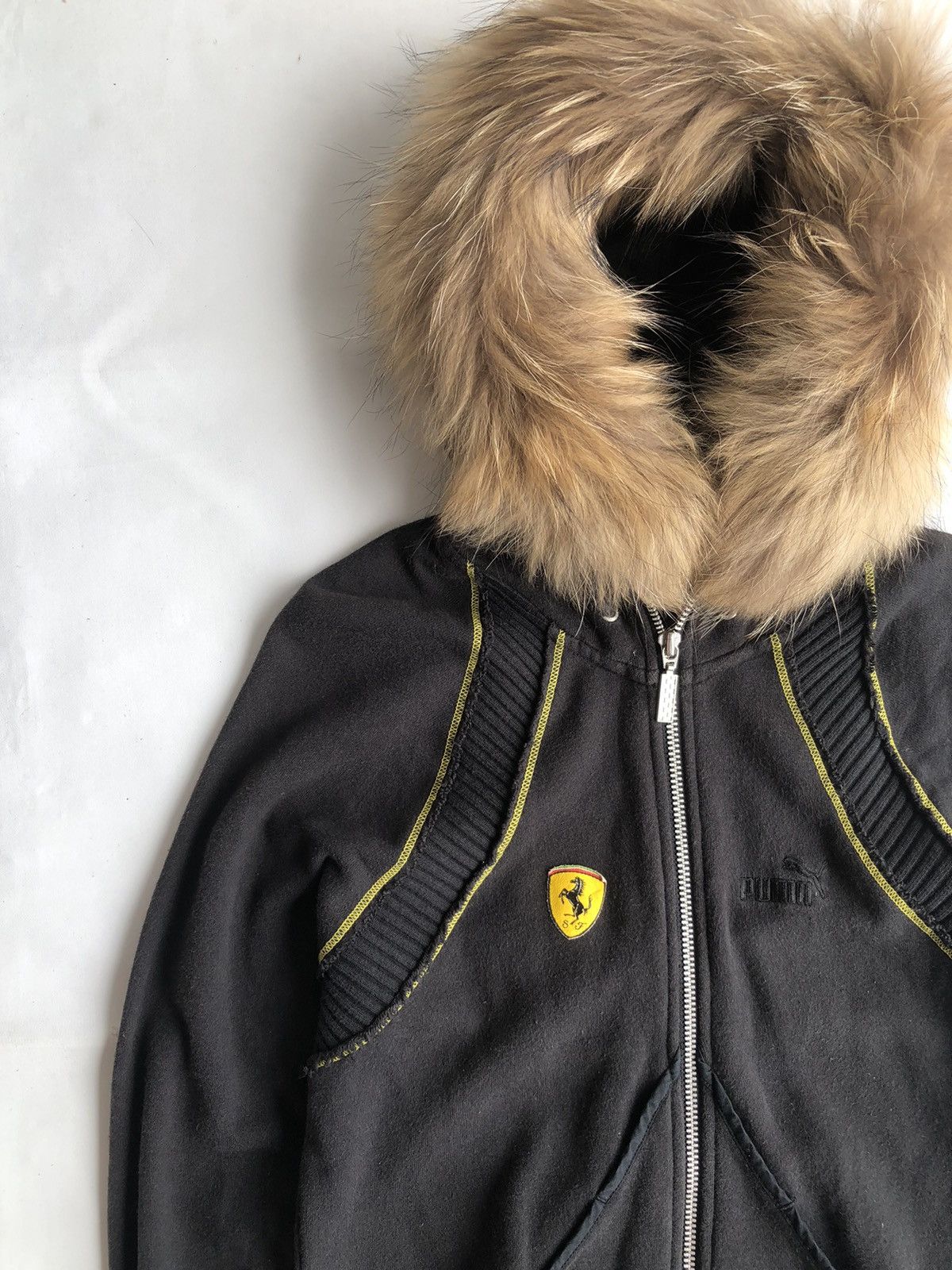 Puma Puma x Ferrari Fur Hoodie Zipper Ifsixwasnine LGB style Size US S / EU 44-46 / 1 - 4 Thumbnail