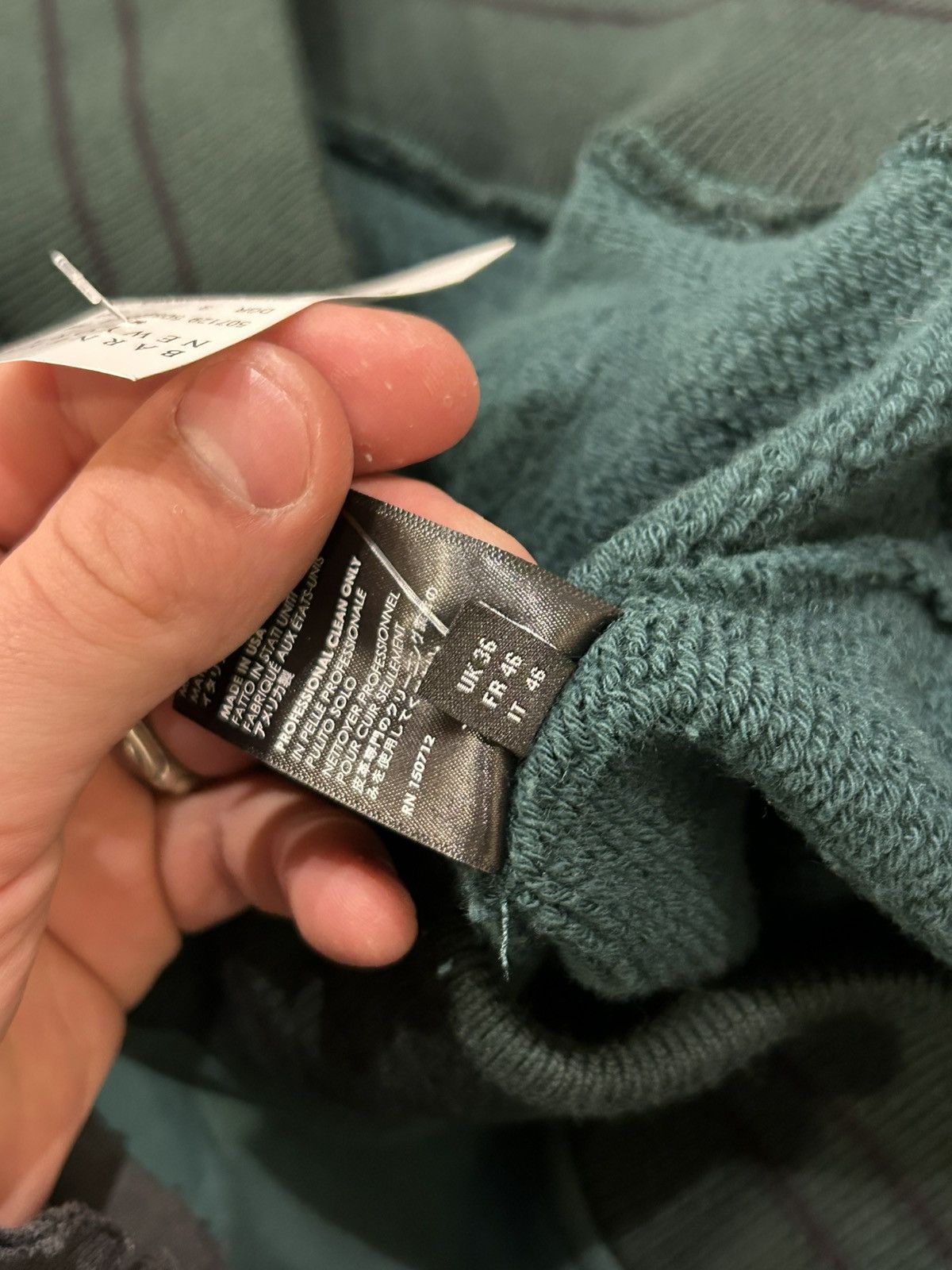 Amiri Amiri Loose Fit Hoodie - Green Size US S / EU 44-46 / 1 - 6 Thumbnail