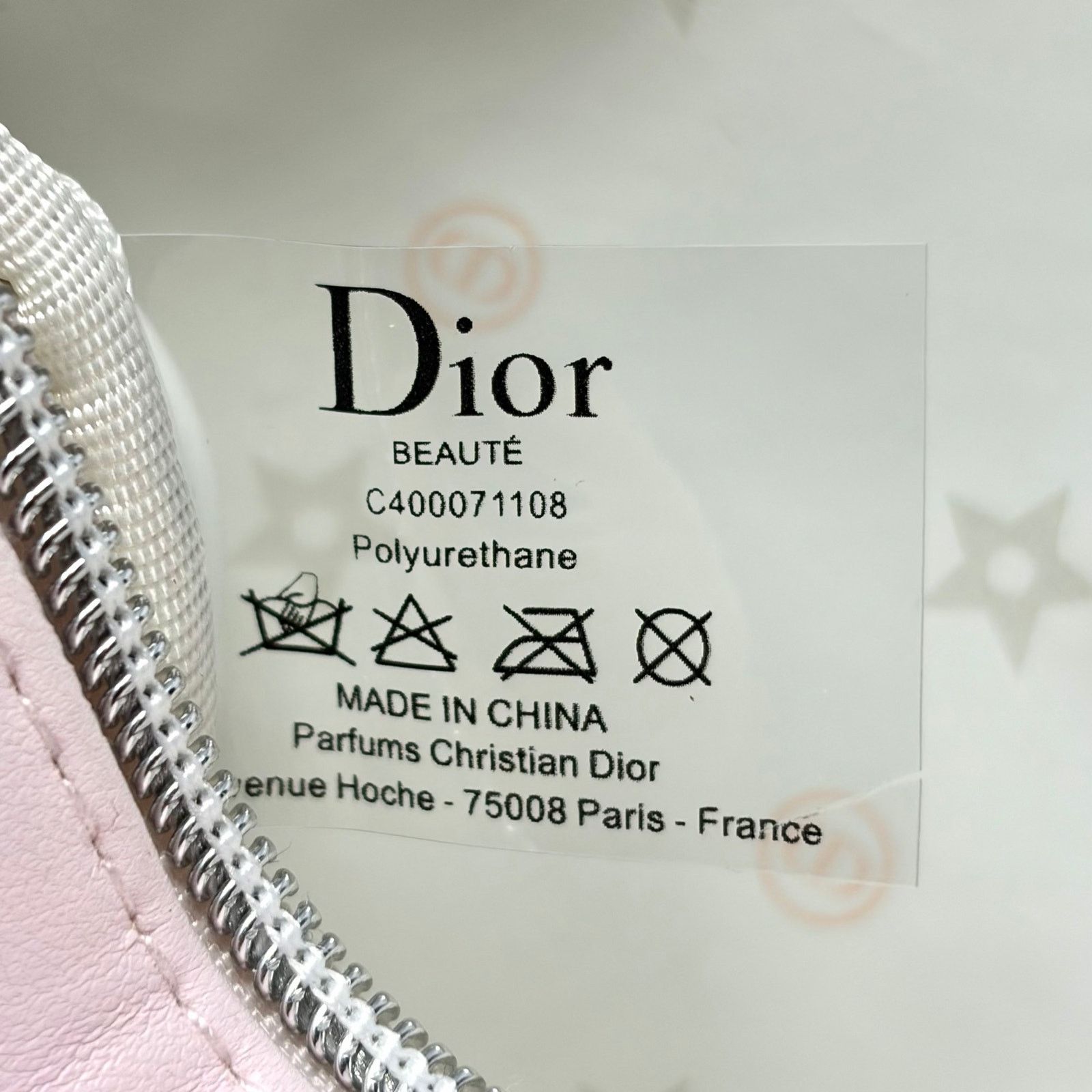 Dior Dior Pink Zipper Pouch Size ONE SIZE - 8 Thumbnail
