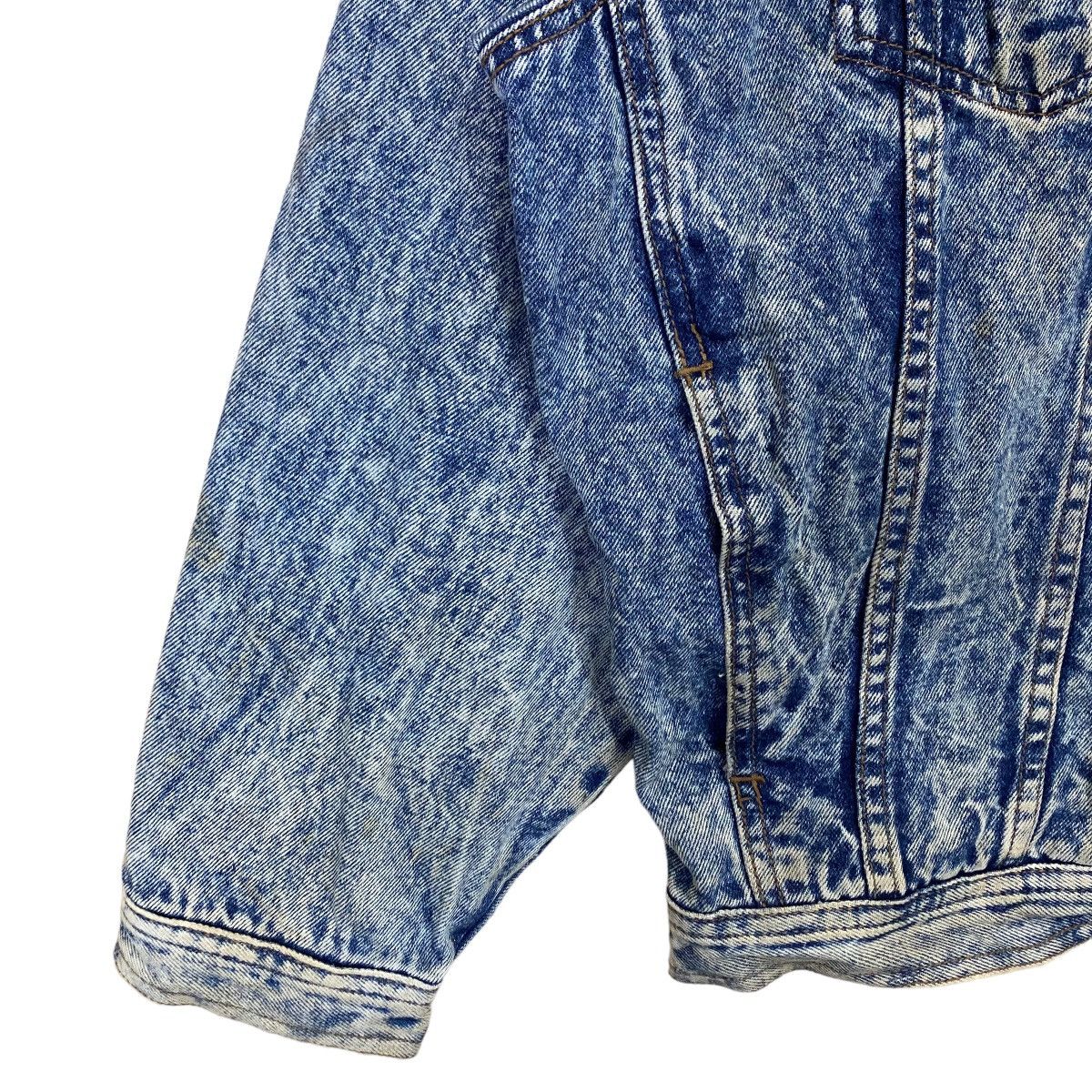 Japanese Brand VINTAGE SUPERWASHDENIM ACID WASH 13oz DENIM JACKET Size US M / EU 48-50 / 2 - 8 Thumbnail