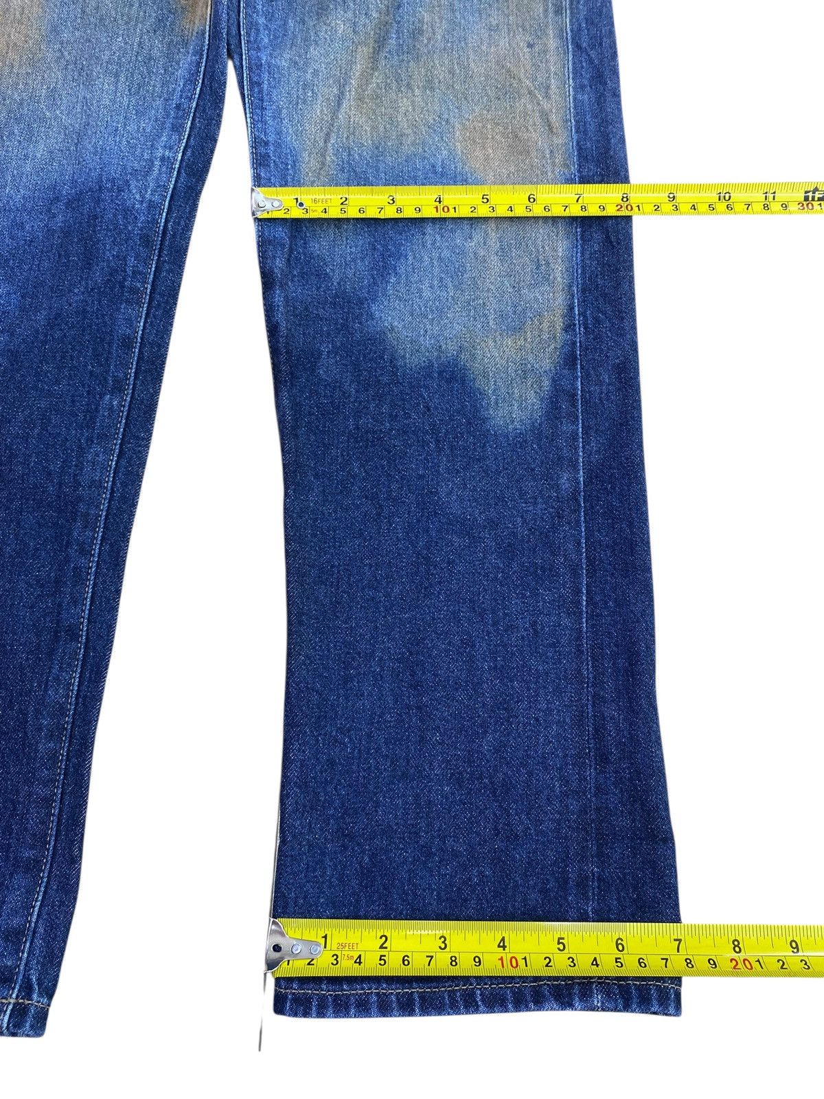Uniqlo Uniqlo X Selvedge Rusty Faded Wash Style Loose Jeans Size US 26 / EU 42 - 7 Thumbnail