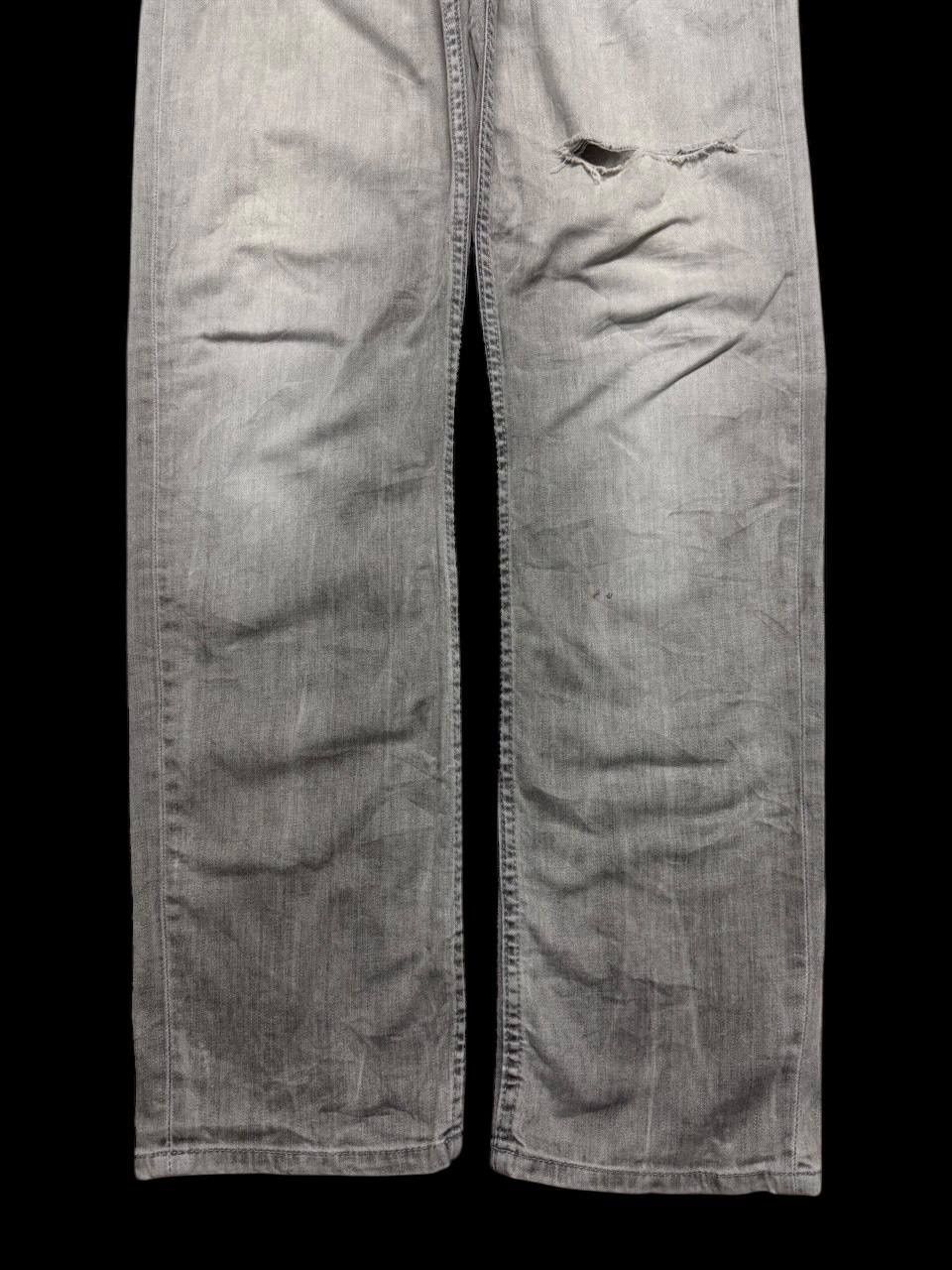 Pepe Jeans THRASHED Pepe Jeans Smoke Washed Distressed Ripped Sick Jean Size US 33 - 9 Thumbnail