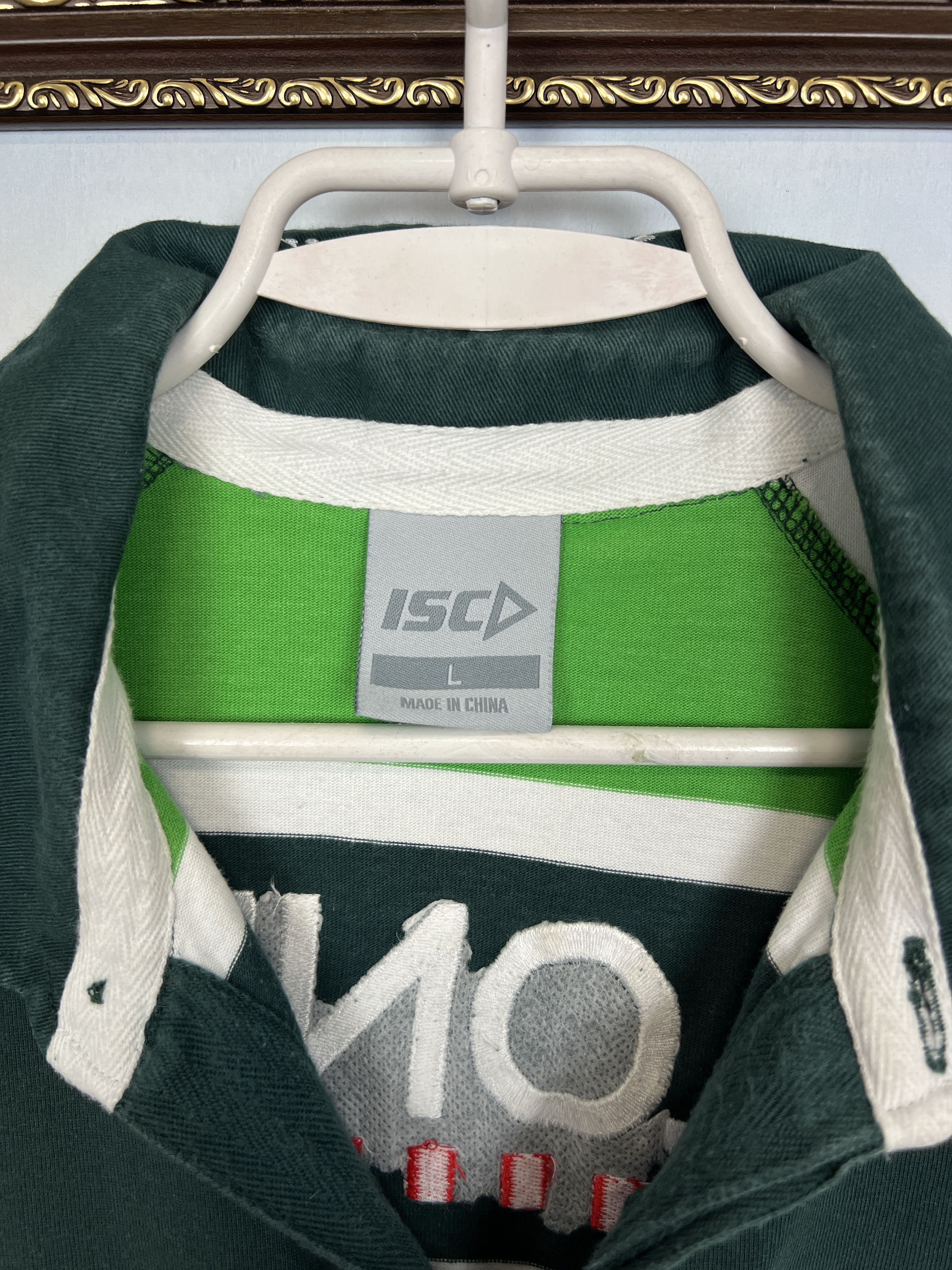 Vintage Vintage London Irish Rugby Union Jersey ISC Powerday Size US L / EU 52-54 / 3 - 9 Thumbnail