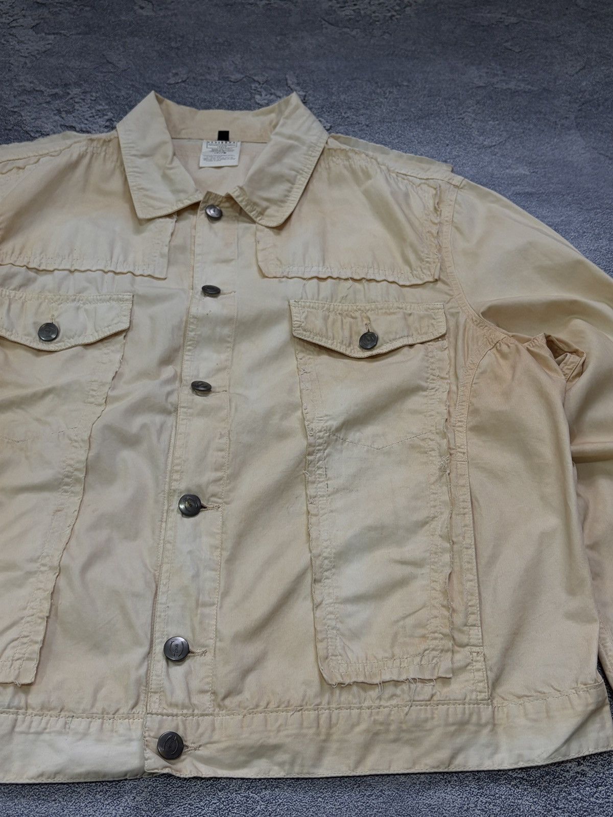 Just Cavalli Just Cavalli Vintage Patchwork Distressed Jacket Y2K XL Size US XL / EU 56 / 4 - 11 Thumbnail