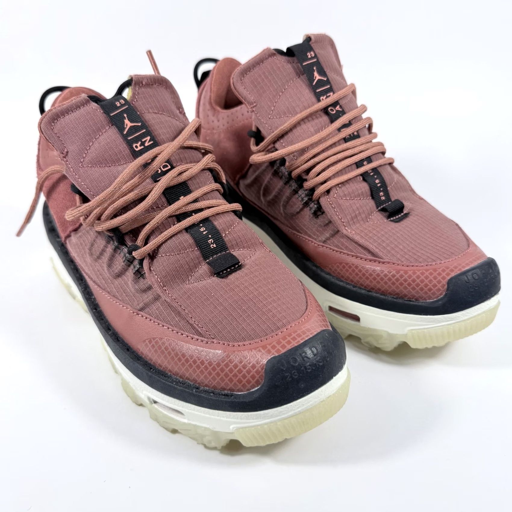 Jordan Brand Jordan Air Mae Sneakers Women Canyon Rust Low Top - 7.5 Womens Jordan Air Mae Athletic Running Sneakers Comfort Cushioned Logo Casual Activewear Shoes Size S / US 4 / IT 40 - 2 Thumbnail