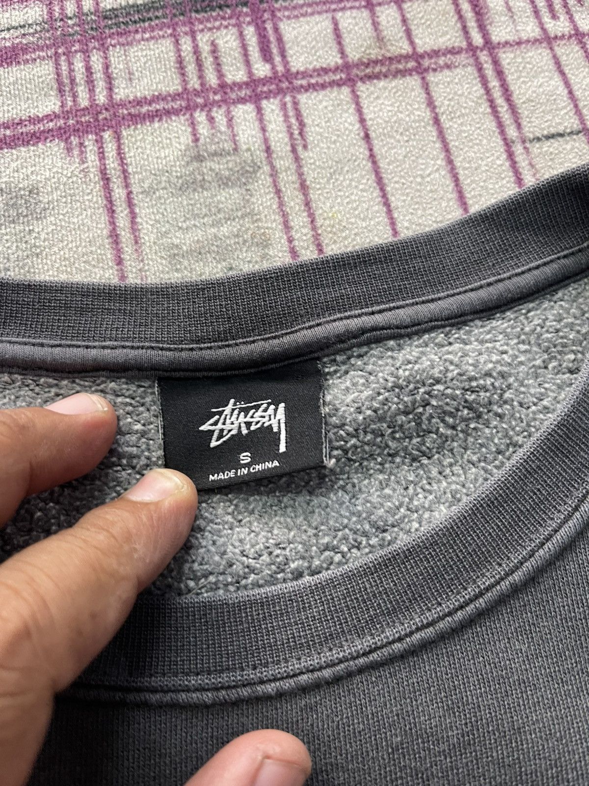 Stussy VINTAGE STUSSY SPELL OUT CREWNECK VERY RARE Size US S / EU 44-46 / 1 - 5 Thumbnail