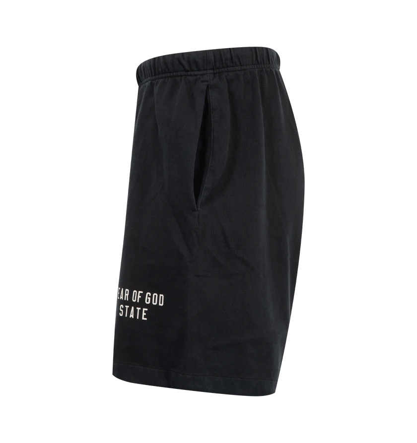 Fear of God o1h1sh11224 Heavy Jersey Soccer Shorts in Black Size US 30 / EU 46 - 3 Thumbnail