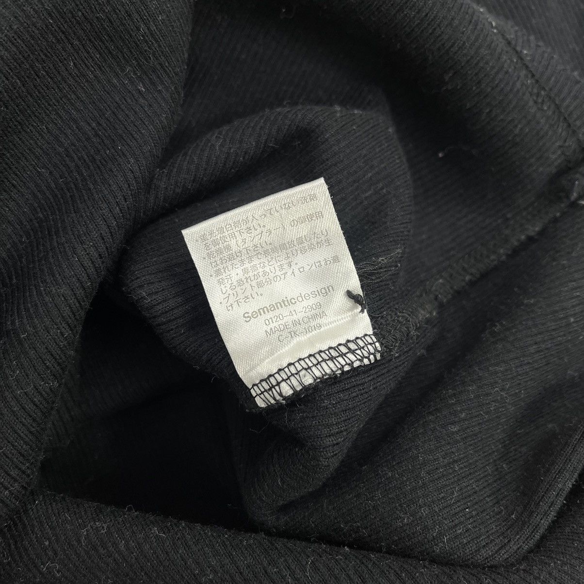 If Six Was Nine × Japanese Brand × Le Grande Bleu (L.G.B.) Semantic Design Grunge Poem Cross Button Long Sleeve Size M / US 6-8 / IT 42-44 - 6 Thumbnail
