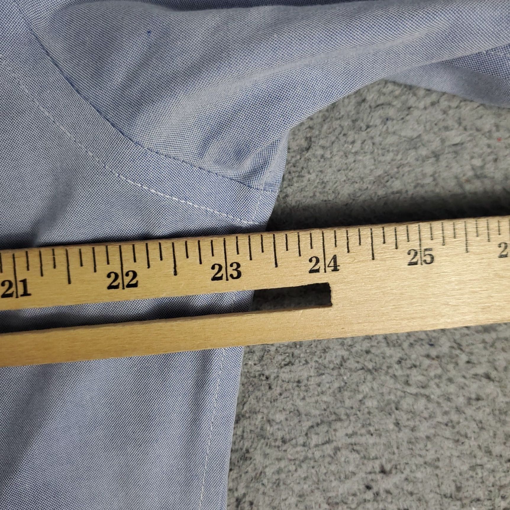 Brooks Brothers Brooks Brothers Shirt Mens Size 16 Blue Regent Dress Button Up Long Sleeve Size 42R - 7 Thumbnail