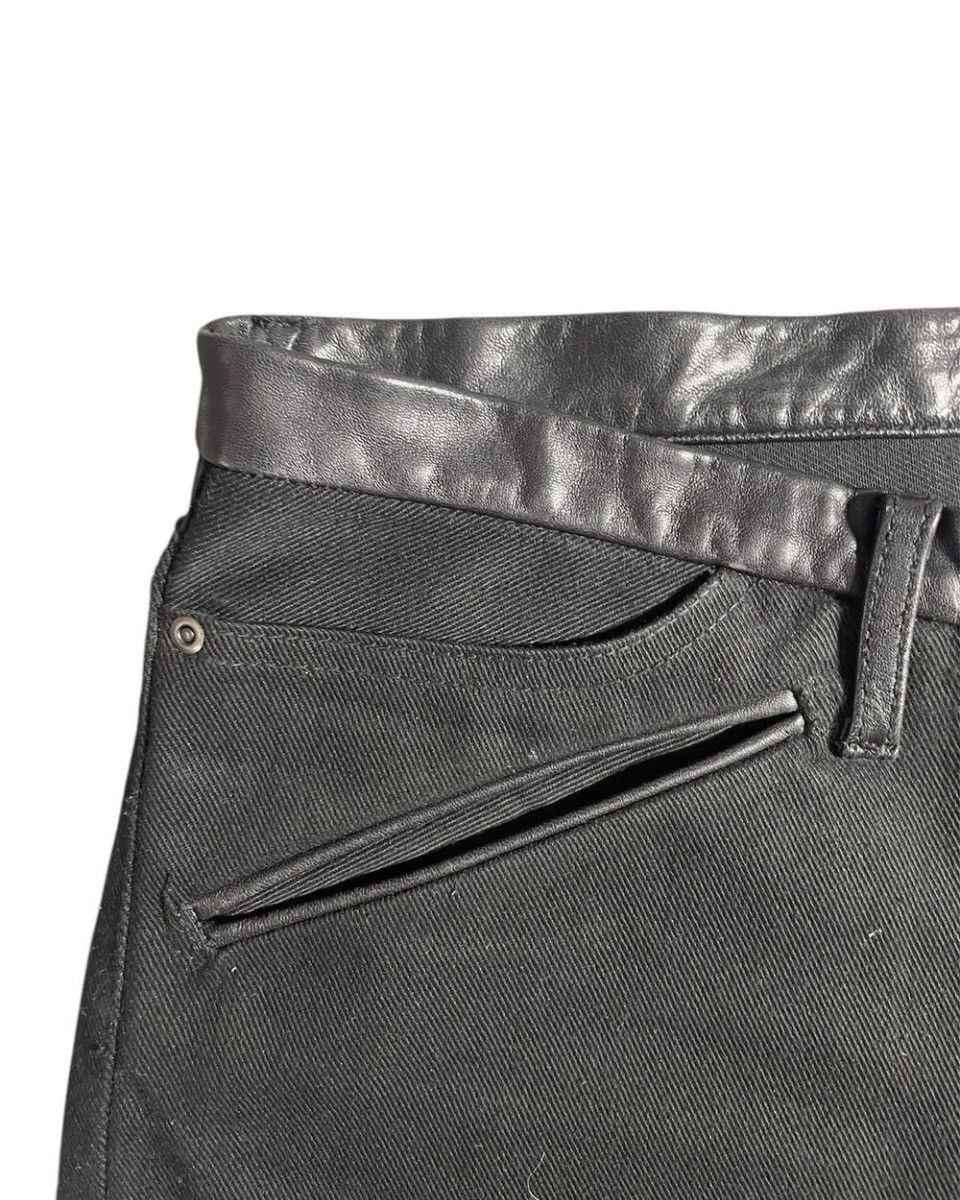Jun Takahashi × Undercover undercover aw07 bolt jeans with lambskin leather details Size US 32 / EU 48 - 7 Thumbnail