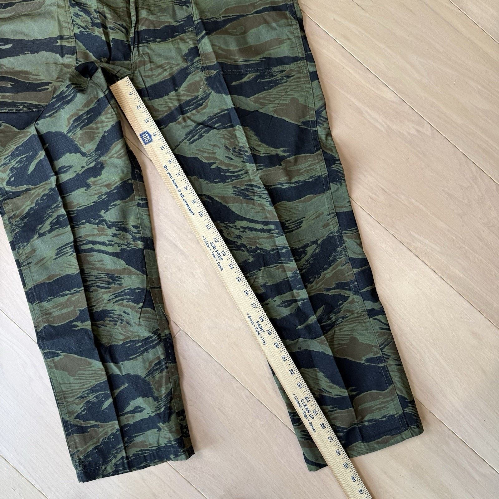Other Vintage Military Tiger Stripe Pants 33 Green 70s Vietnam Size US 33 - 7 Thumbnail