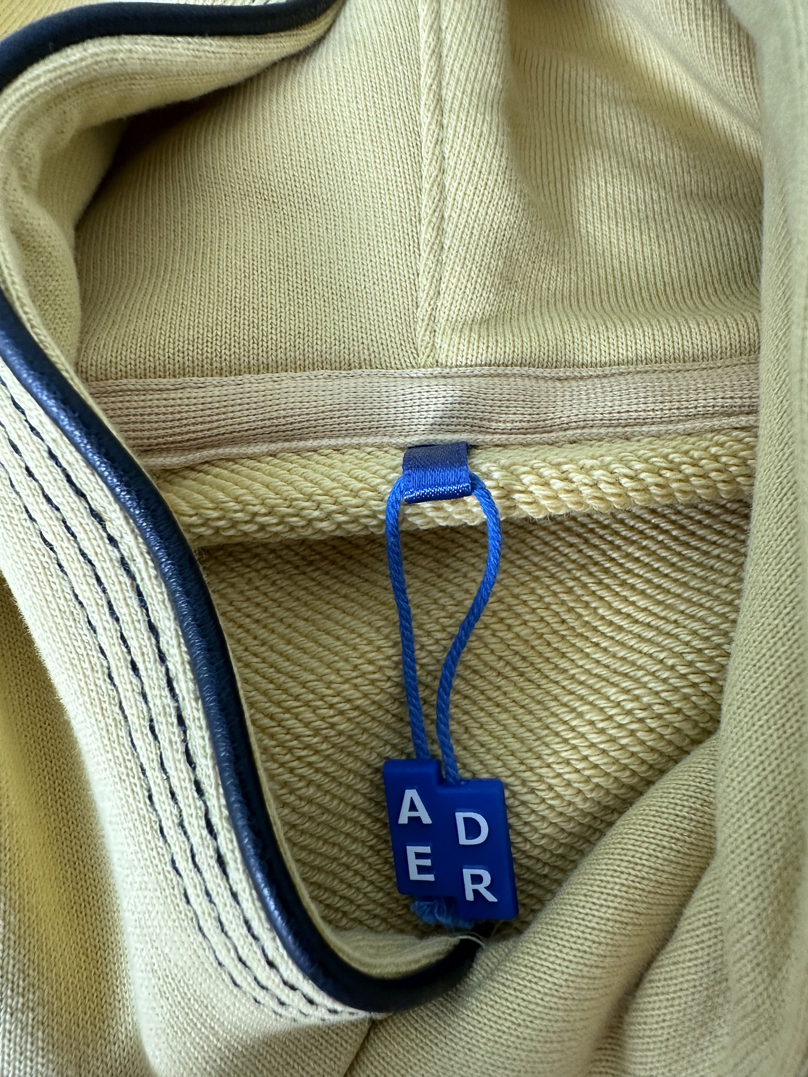 Ader Error Ader Error Yellow Heavy Hoodie Size US L / EU 52-54 / 3 - 2 Thumbnail