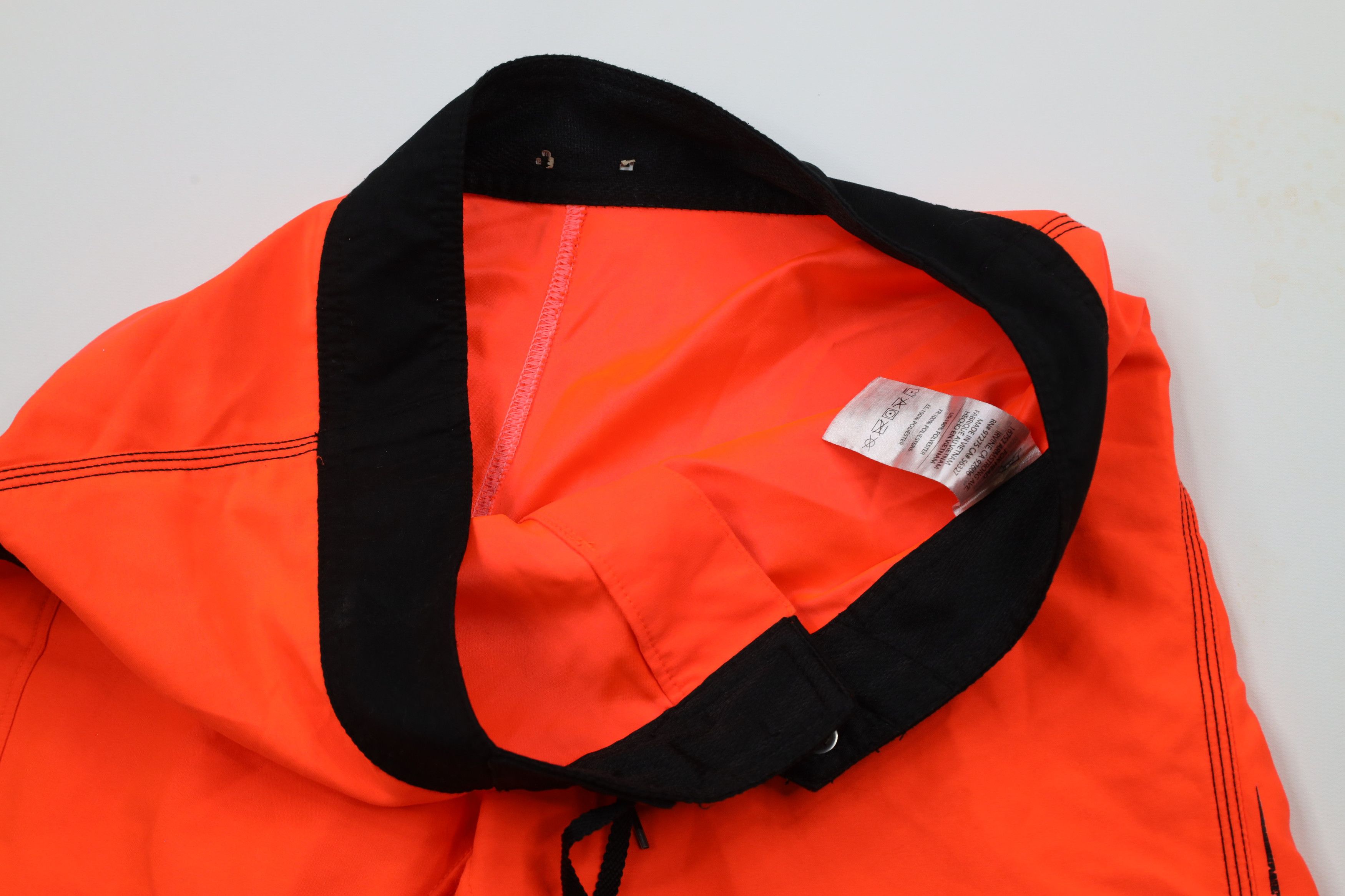 Fox Racing × Vintage Vintage Fox Racing Big Logo Swim Board Shorts Blaze Orange Size US 30 / EU 46 - 7 Thumbnail