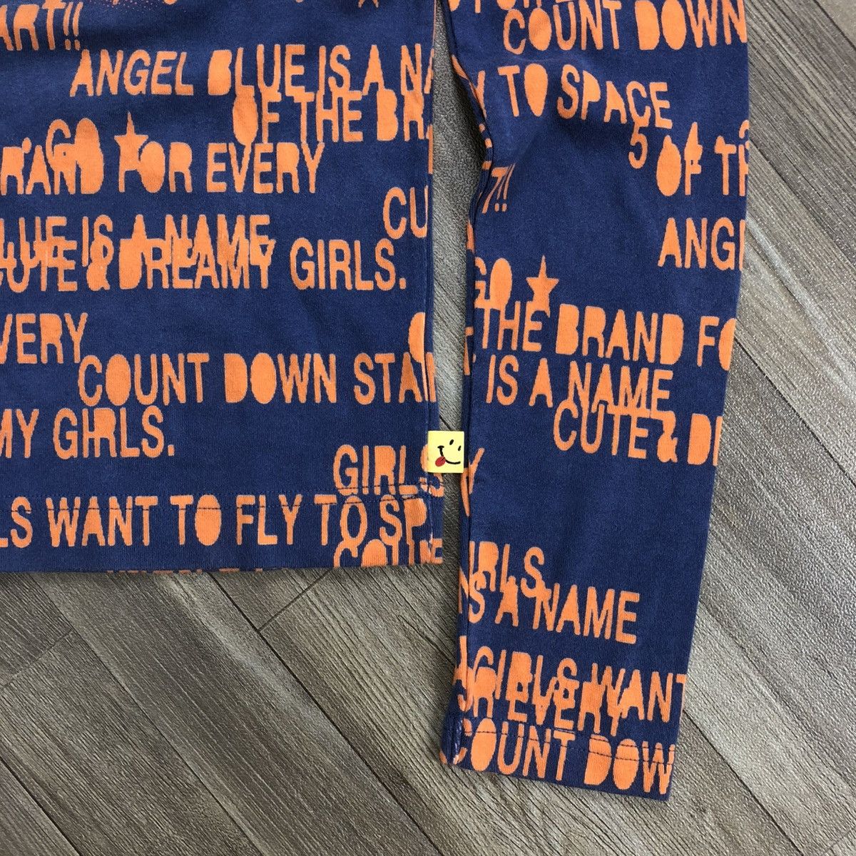 Angel Blue × Hysteric Glamour × Japanese Brand 2000s Angel Blue Iconic Design Poem Goa LGB Long Slevee Size S / US 4 / IT 40 - 7 Thumbnail