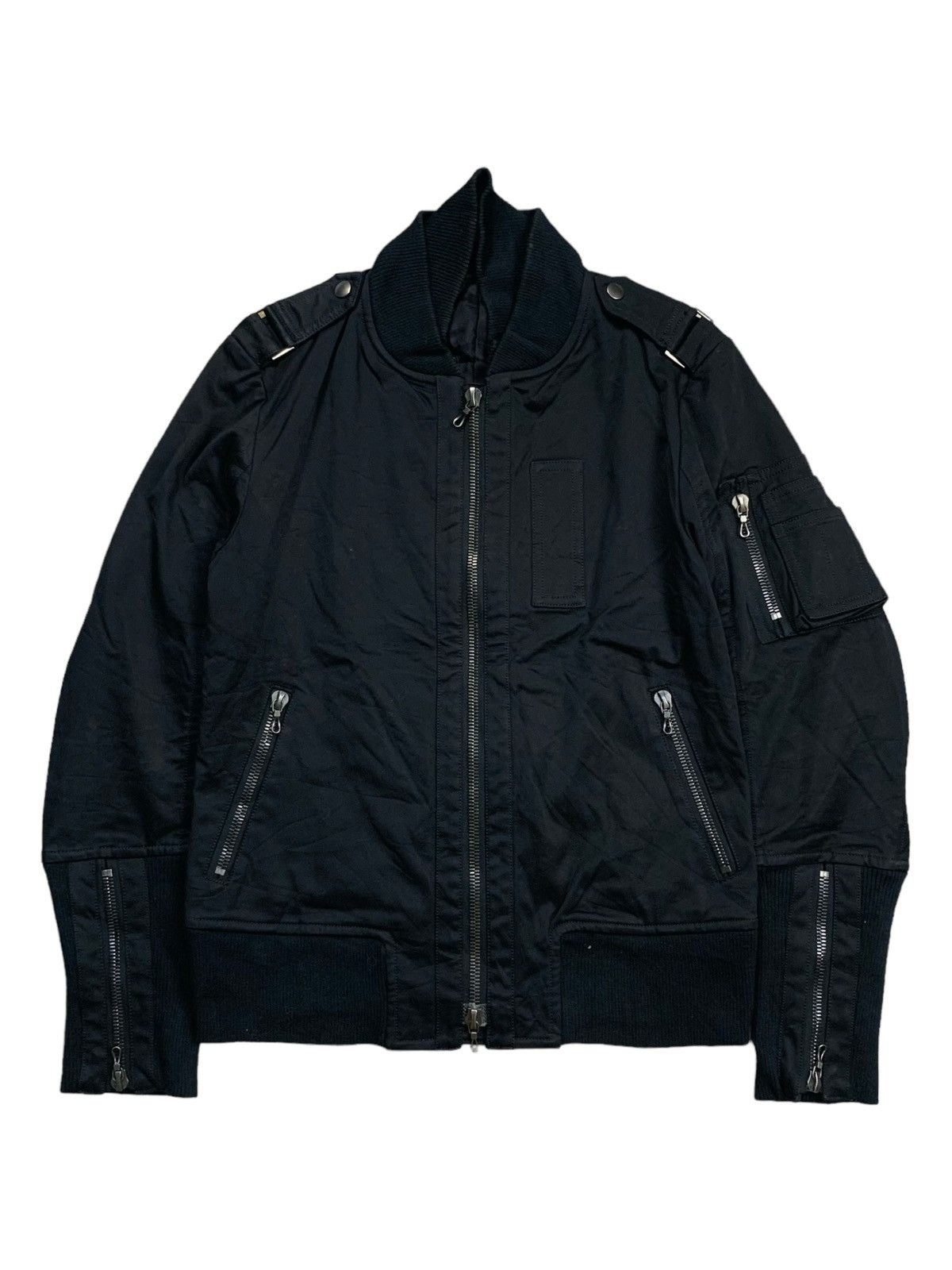 14th Addiction 2000s Shellac - Riri Zips Rider Jacket | Grailed
