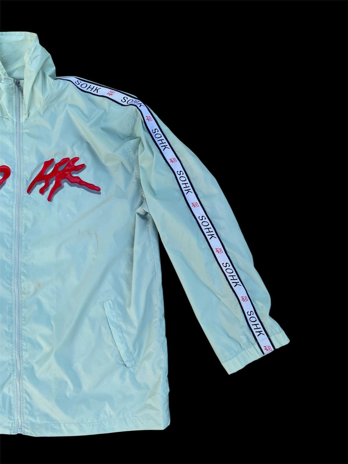 JNCO × Rap Tees Sohk School of Hard Knock Hiphop Embroidery Windbreaker Size US XL / EU 56 / 4 - 3 Thumbnail