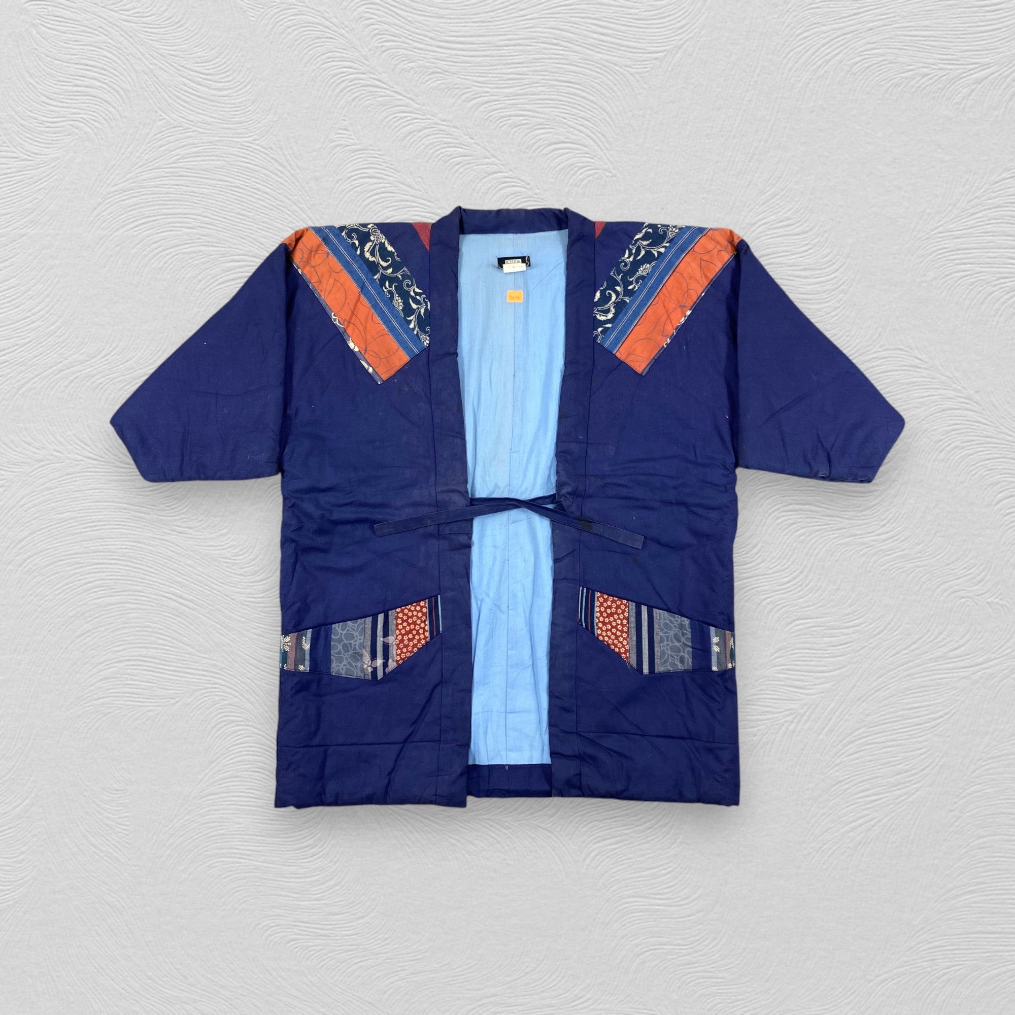 Japanese Brand Vintage Japanese Brand Ichida Kimono Blue -J272 Size US XL / EU 56 / 4 - 1 Thumbnail