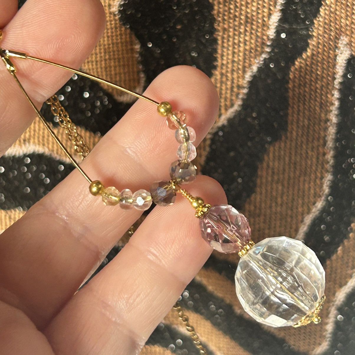 Handmade Handcrafted vintage bead changeable charm pendant necklace Size ONE SIZE - 1 Thumbnail