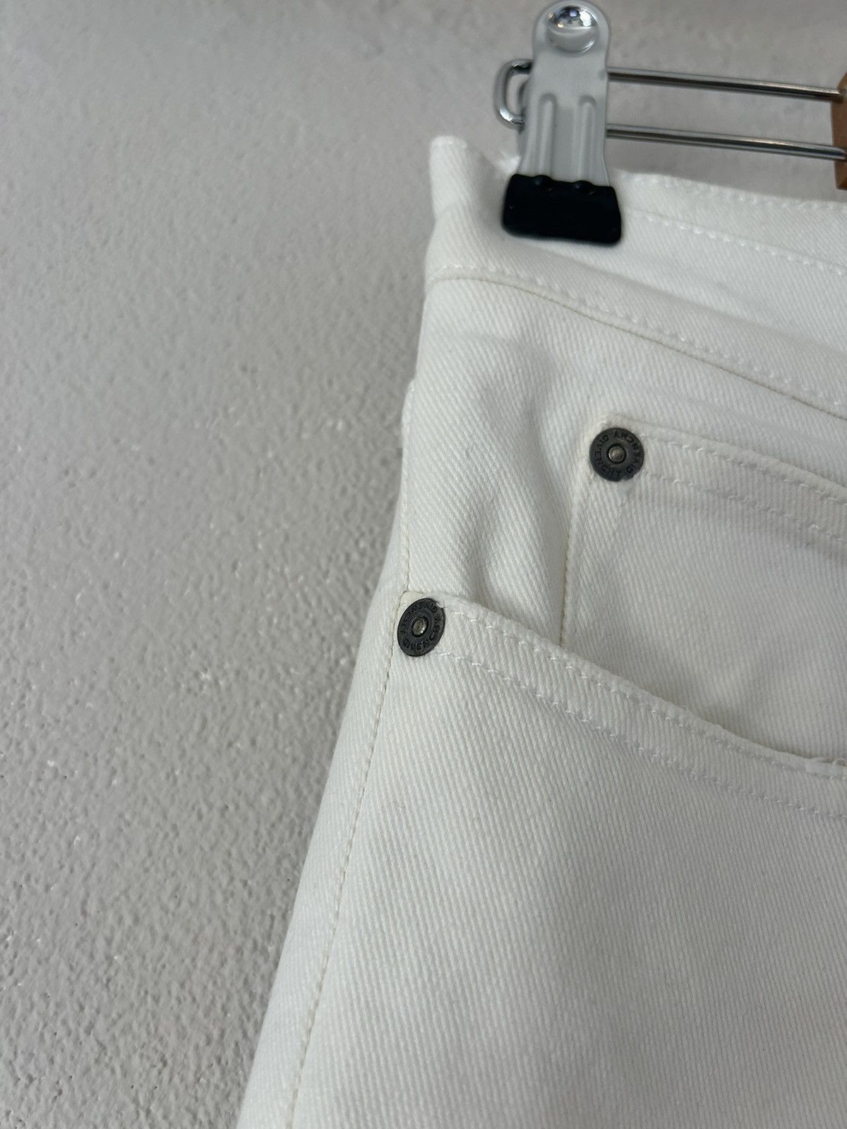 Givenchy White Distressed Ripped Knee Jeans Size US 32 / EU 48 - 10 Thumbnail