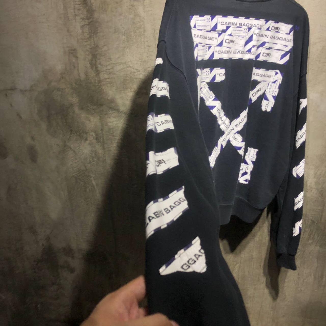 Off-White Off-White Cabin Baggage Arrows Crewneck Size US XL / EU 56 / 4 - 4 Thumbnail