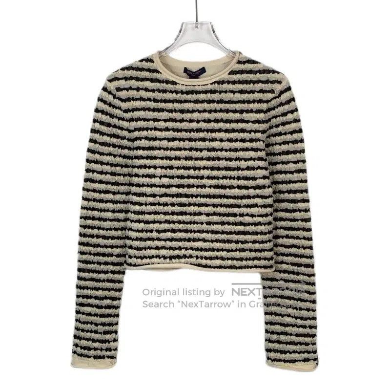 Louis Vuitton Louis Vuitton Women's Striped Knit Top Size S . Size XS / US 0-2 / IT 36-38 - 1 Thumbnail