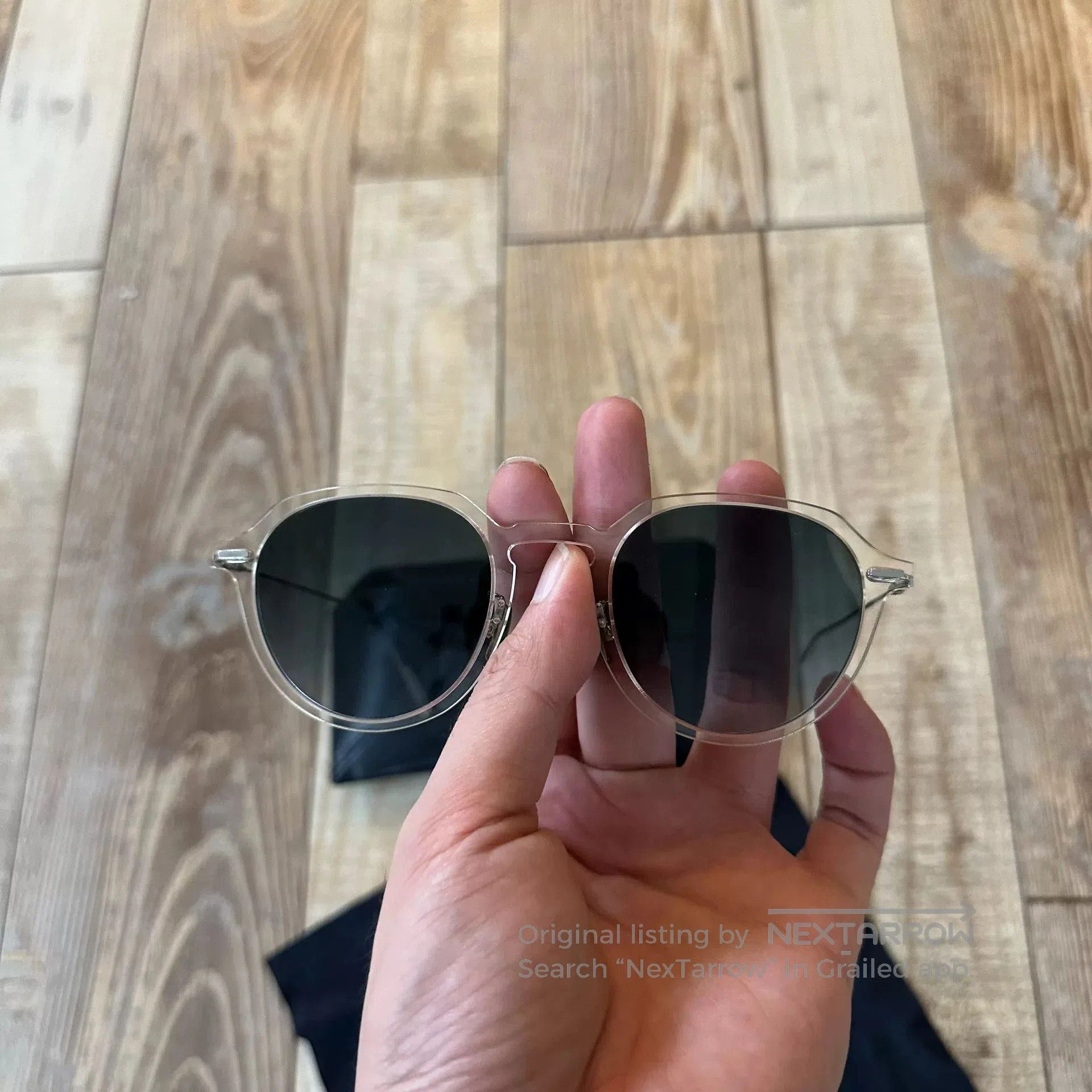 Dior Dior Transparent Frame Stylish Sunglasses. Size ONE SIZE - 7 Thumbnail