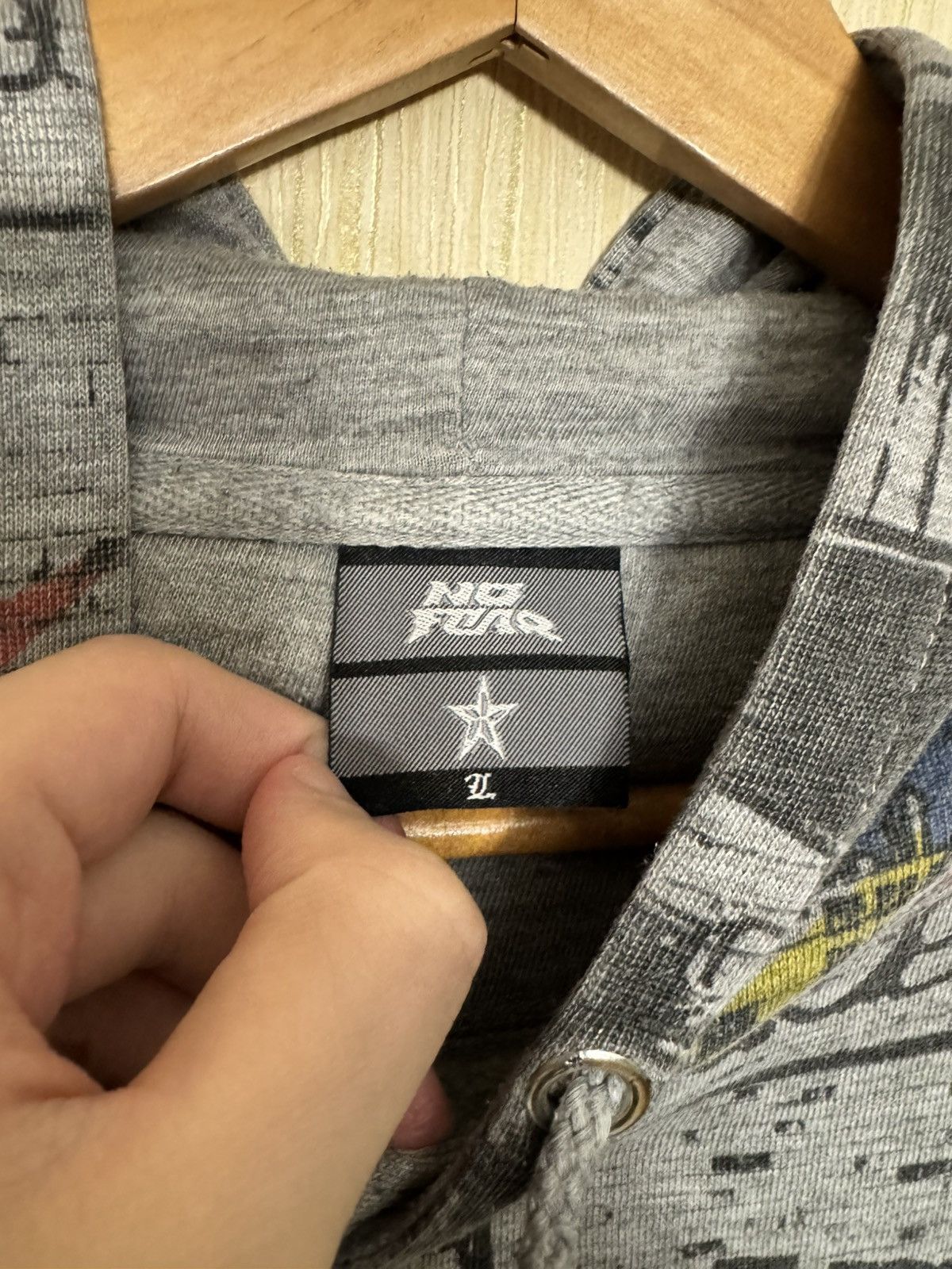 No Fear × Vintage Vintage Y2K no fear hoodie Size US L / EU 52-54 / 3 - 5 Thumbnail