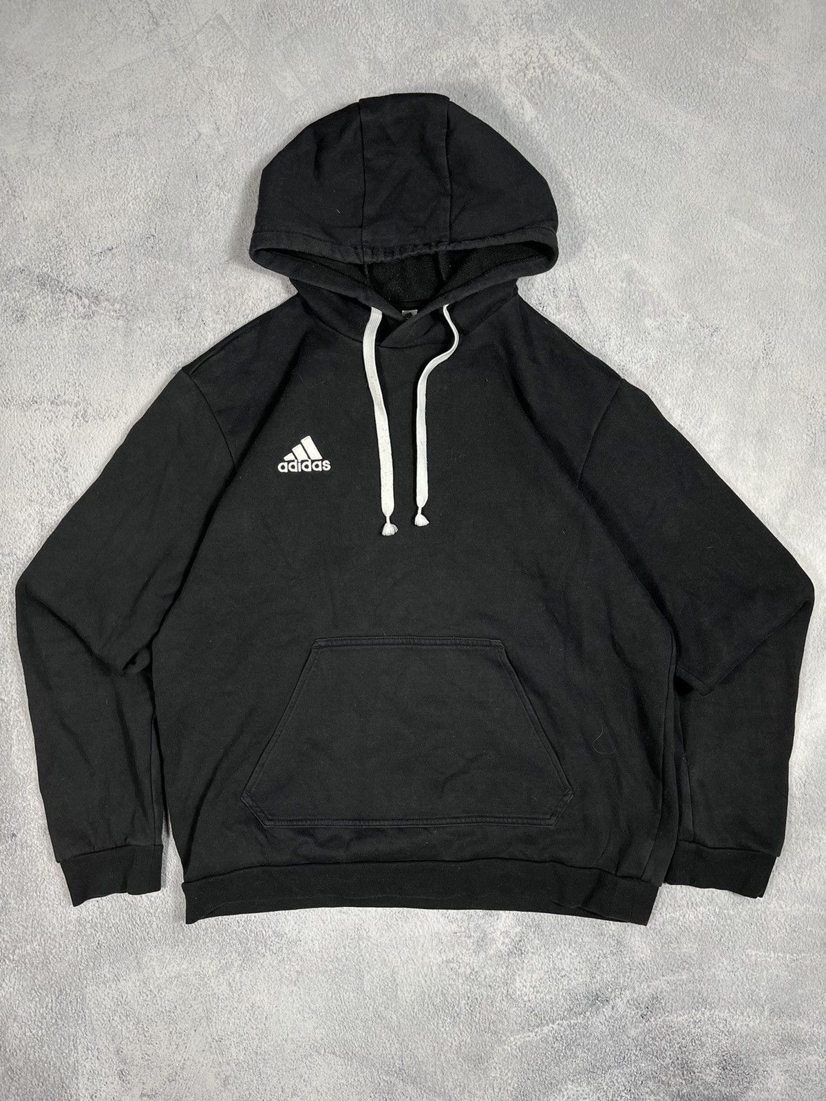 Adidas × Vintage Vintage Y2K Adidas faded hoodie streetwear size M Size US M / EU 48-50 / 2 - 1 Thumbnail